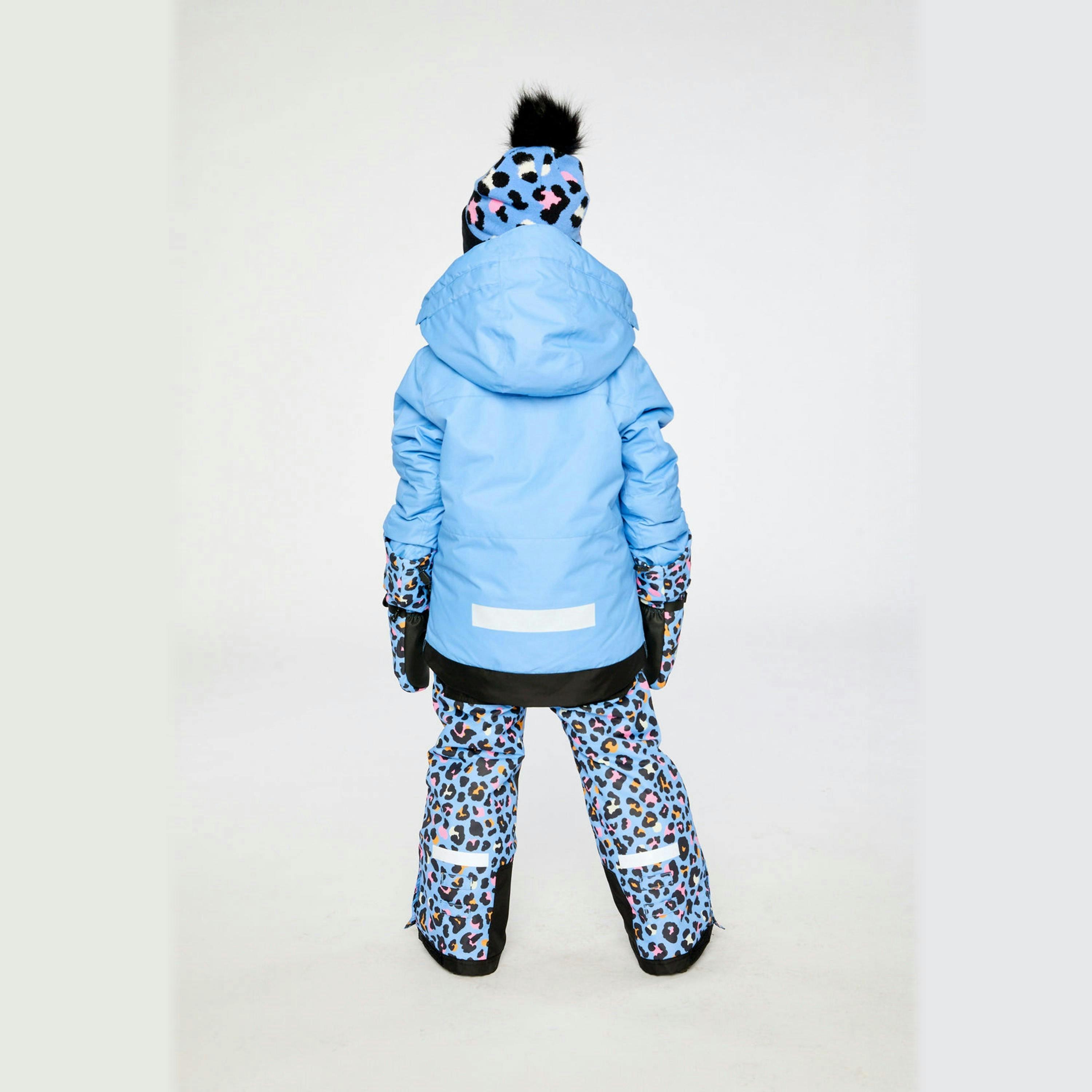 Two Piece Teknik Snowsuit Bright Blue-Violet , view 3 of 6