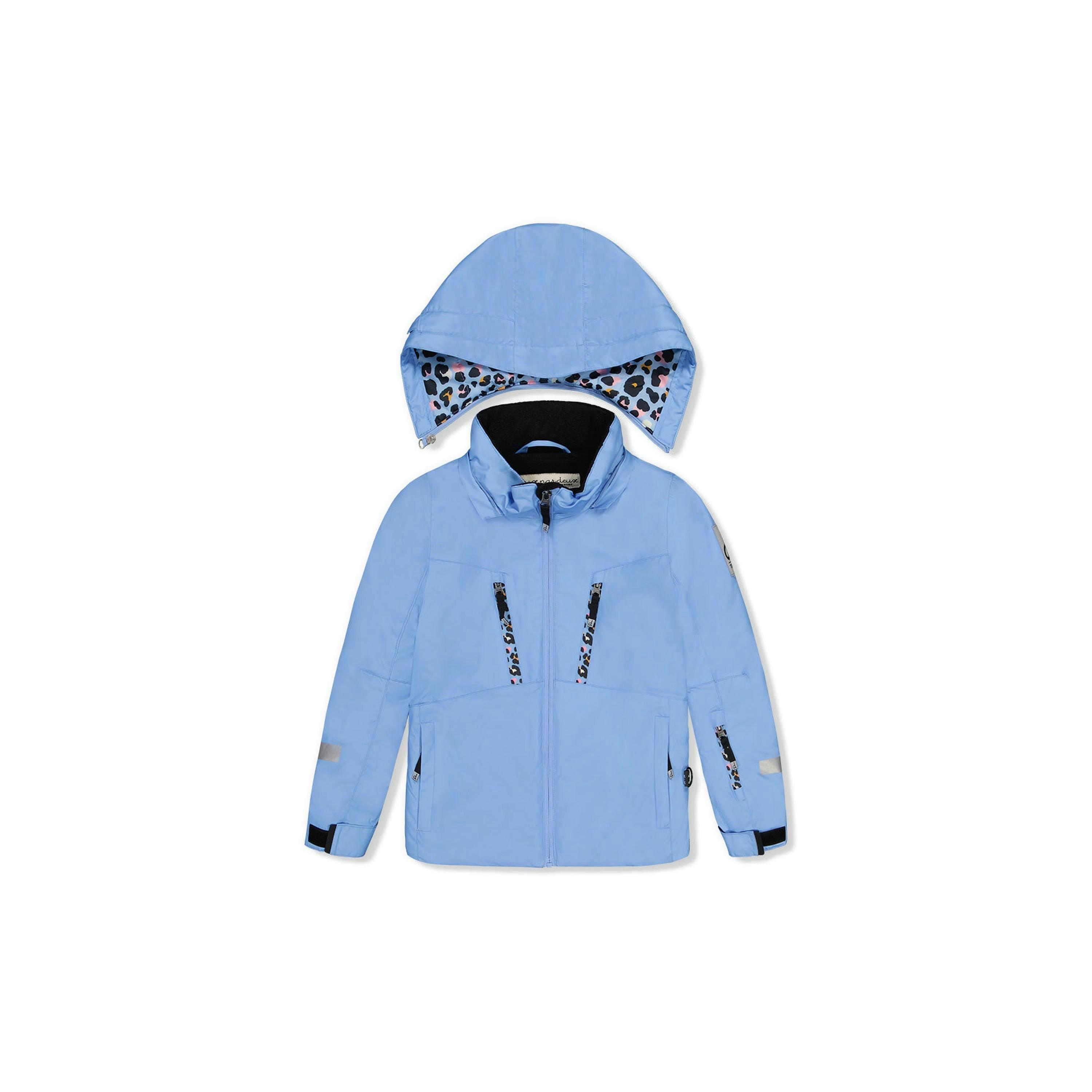 Two Piece Teknik Snowsuit Bright Blue-Violet , view 4 of 6