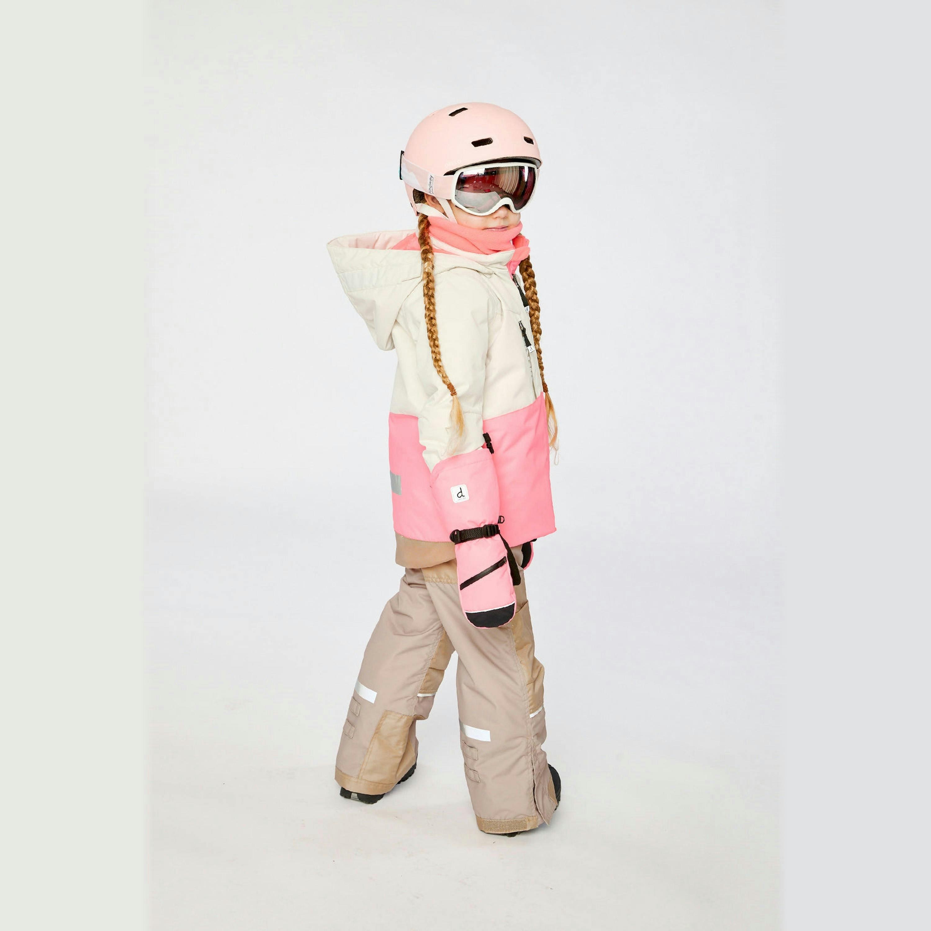 Two Piece Teknik Snowsuit Off-White And Pink , view 3 of 6
