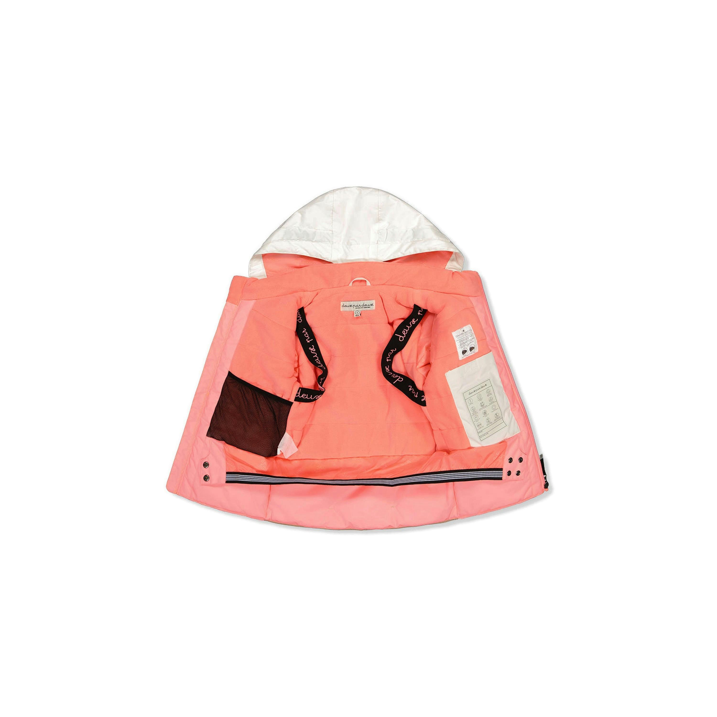 Two Piece Teknik Snowsuit Off-White And Pink , view 6 of 6
