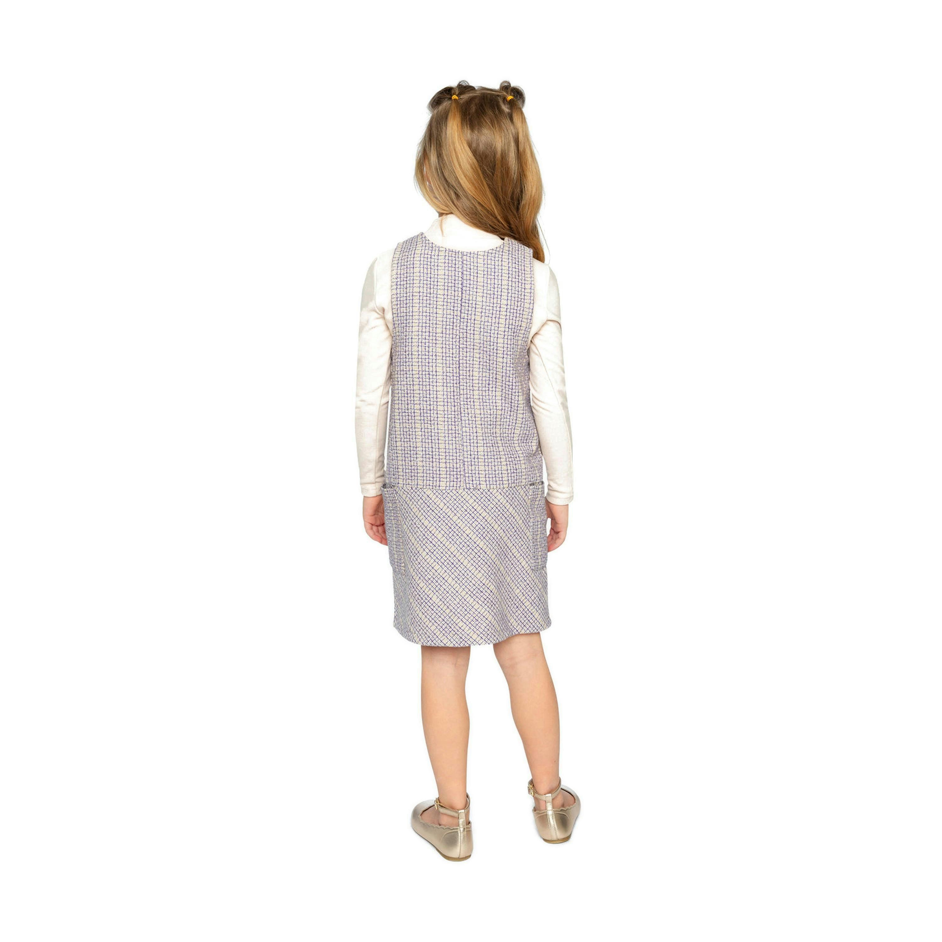 Jumper Purple Checkered , view 4 of 5