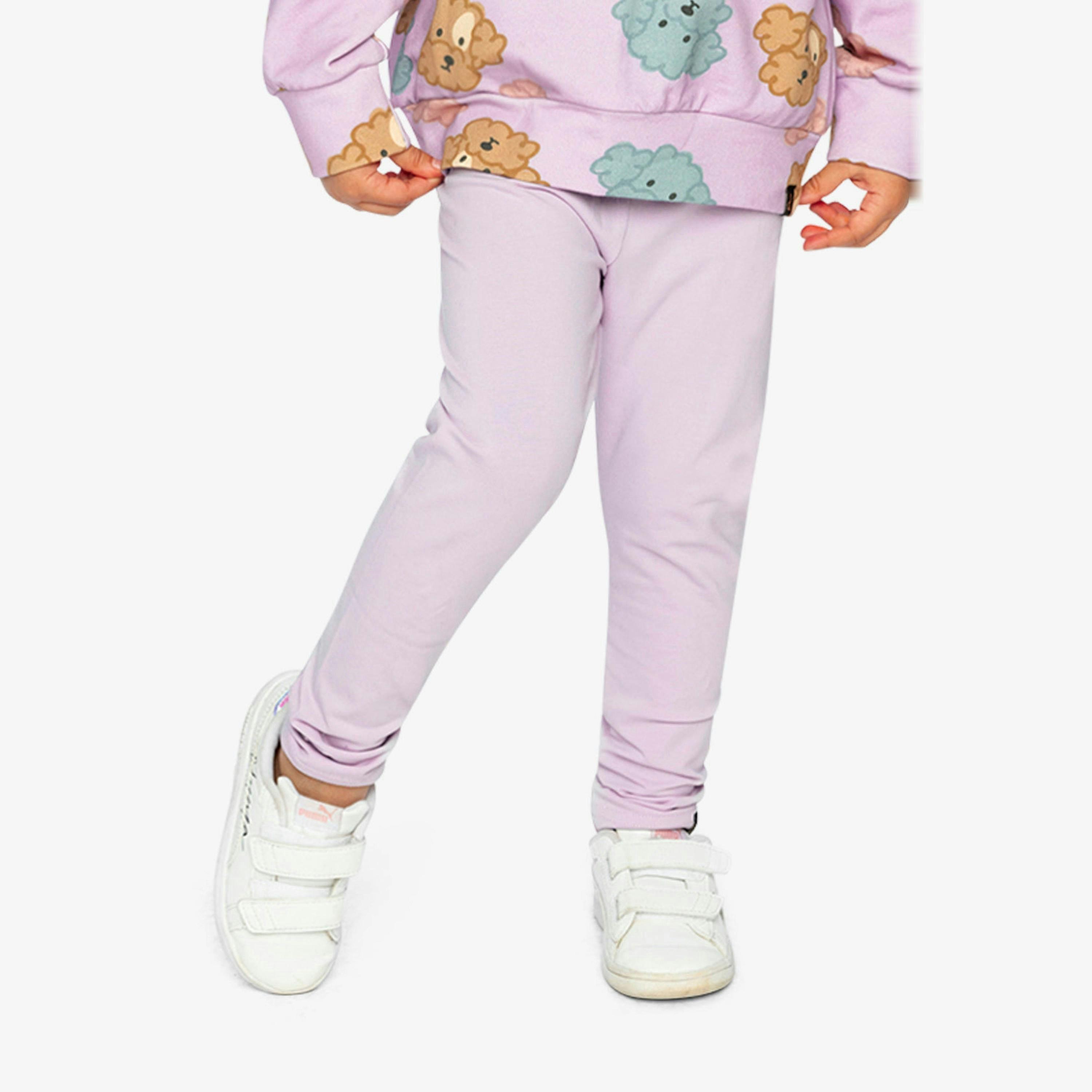 Organic Cotton Leggings Lavender , view 2 of 6