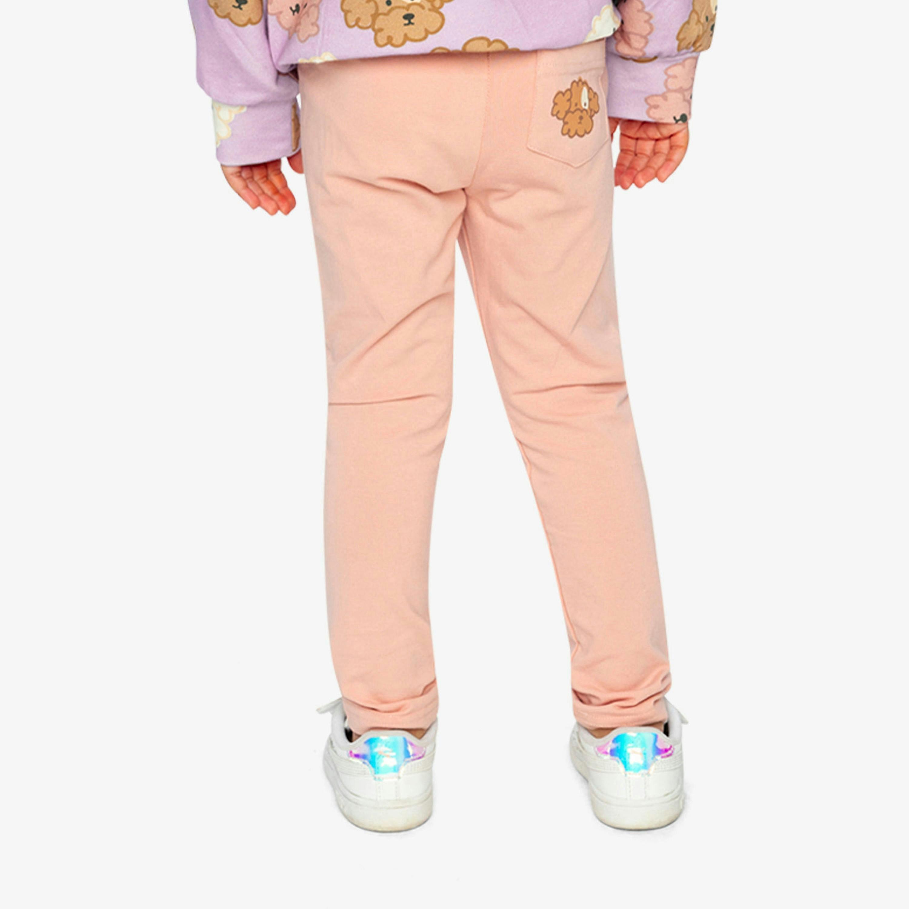 Organic Cotton Leggings Pink , view 4 of 6
