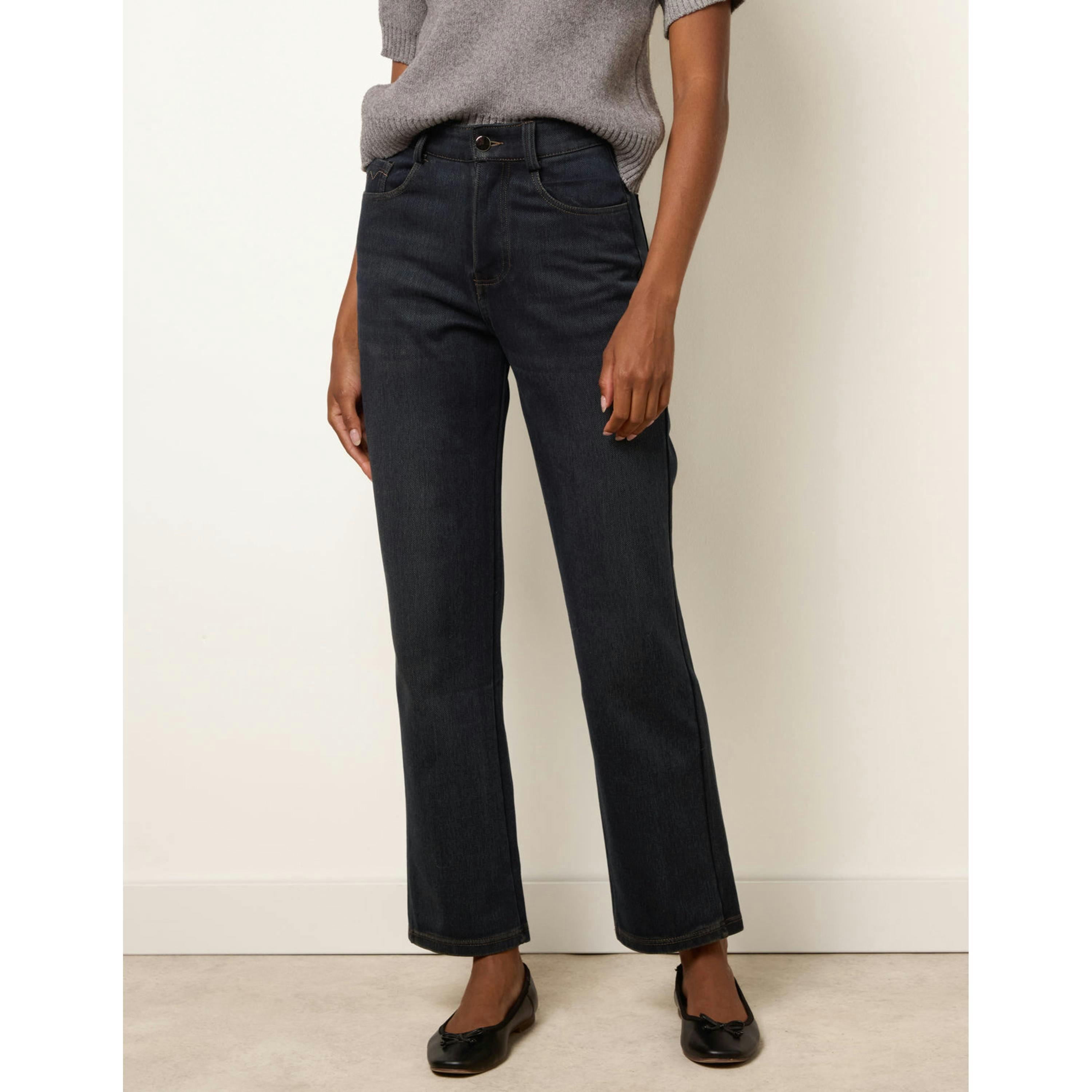 Blue Vanilla Straight Leg Jeans  in Navy , view 1 of 4