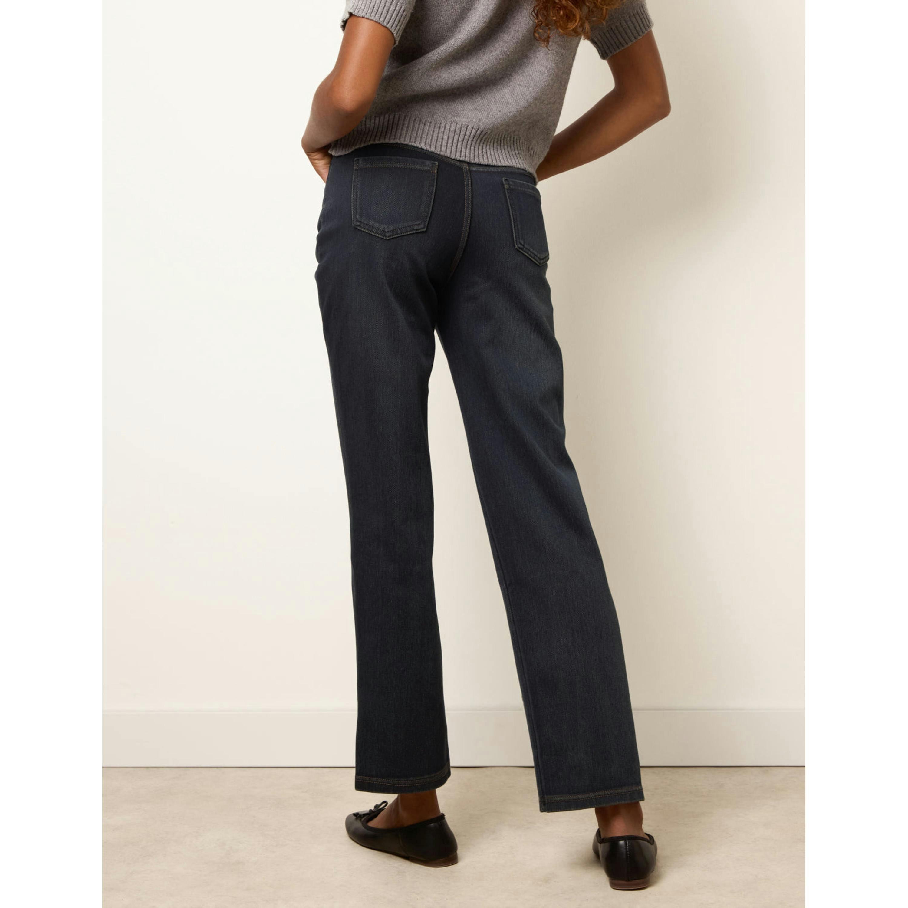 Blue Vanilla Straight Leg Jeans  in Navy , view 2 of 4
