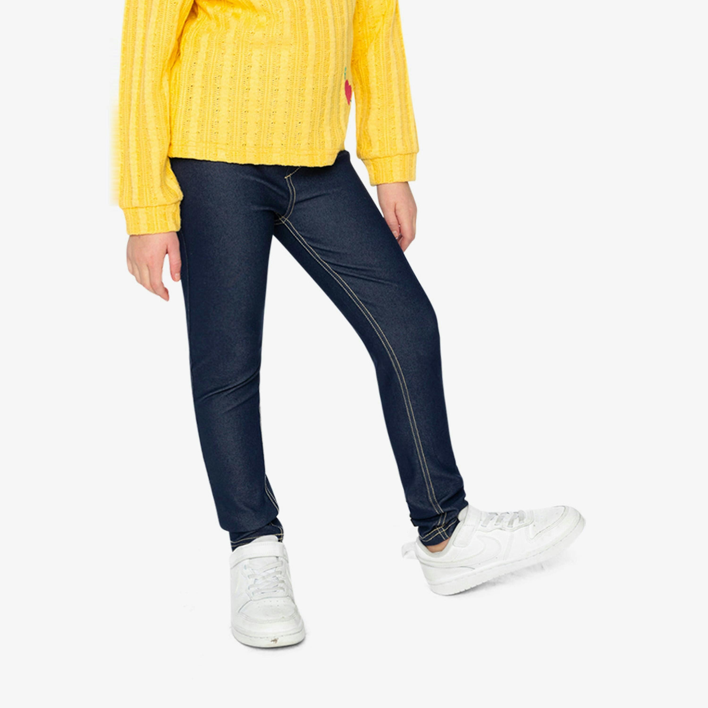 Jeggings Navy Blue Denim , view 2 of 6