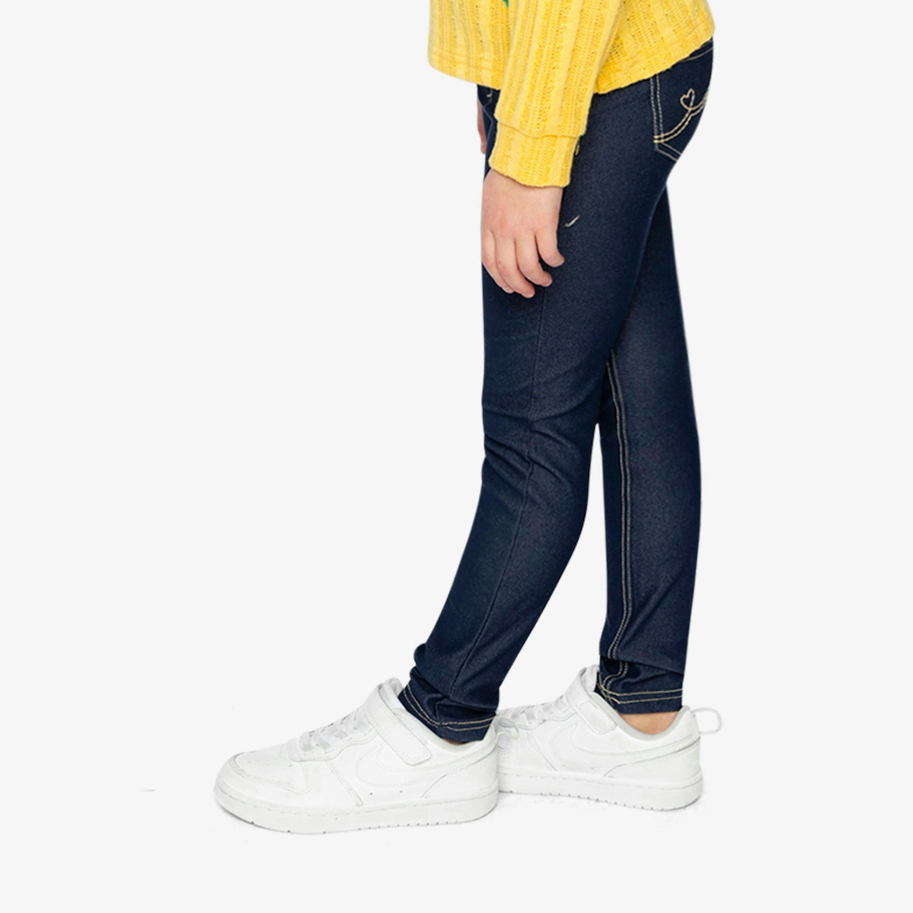 Jeggings Navy Blue Denim , view 3 of 6