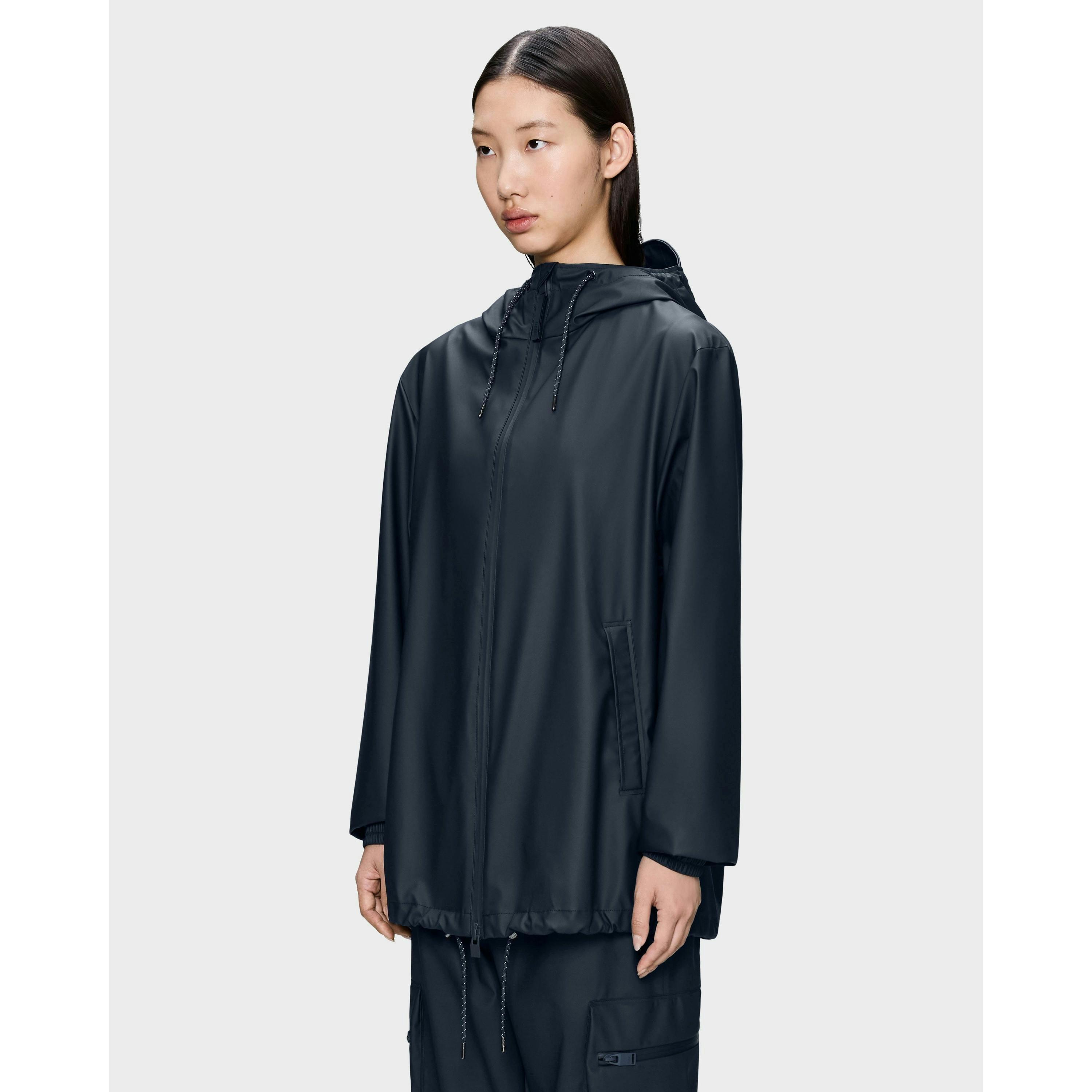Rains Raincoat  in Grey , view 4 of 6