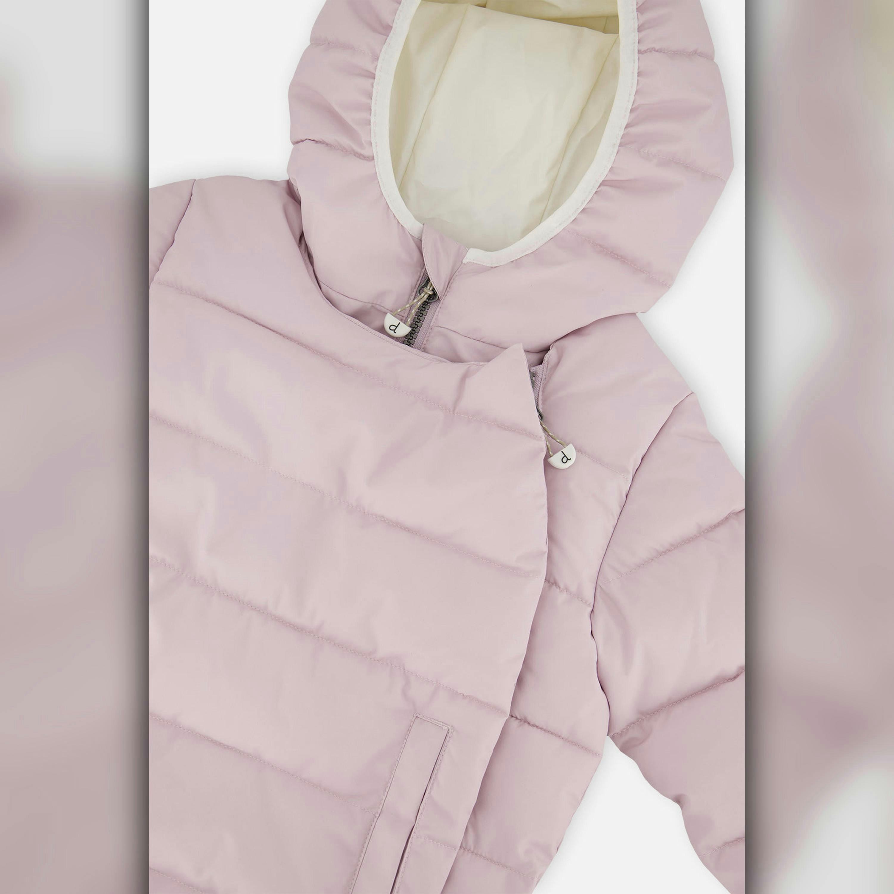 Winter Jacket Adapted For Car Seats Lavender , view 5 of 6