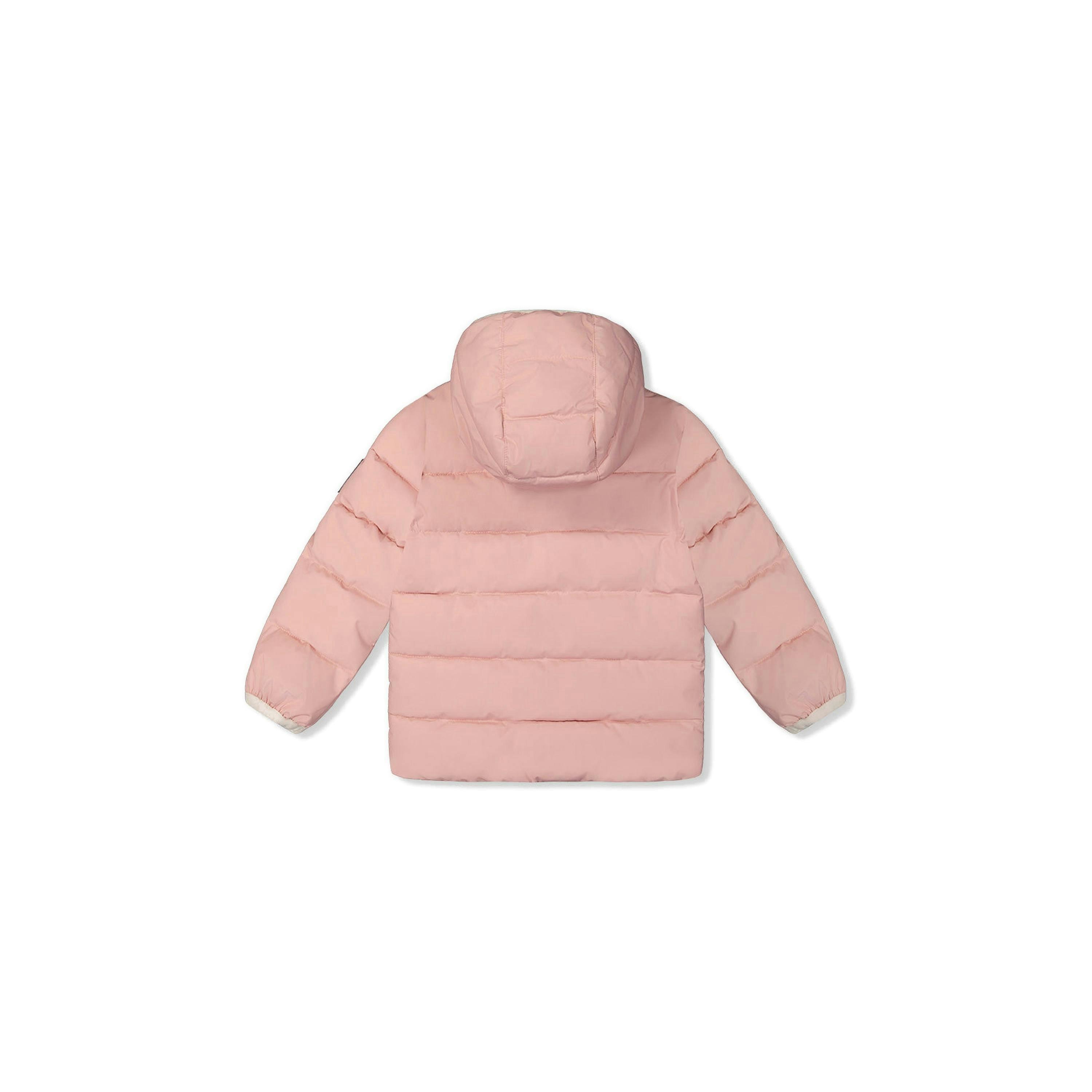 Winter Jacket Adapted For Car Seats Pale Dusty Pink , view 5 of 6