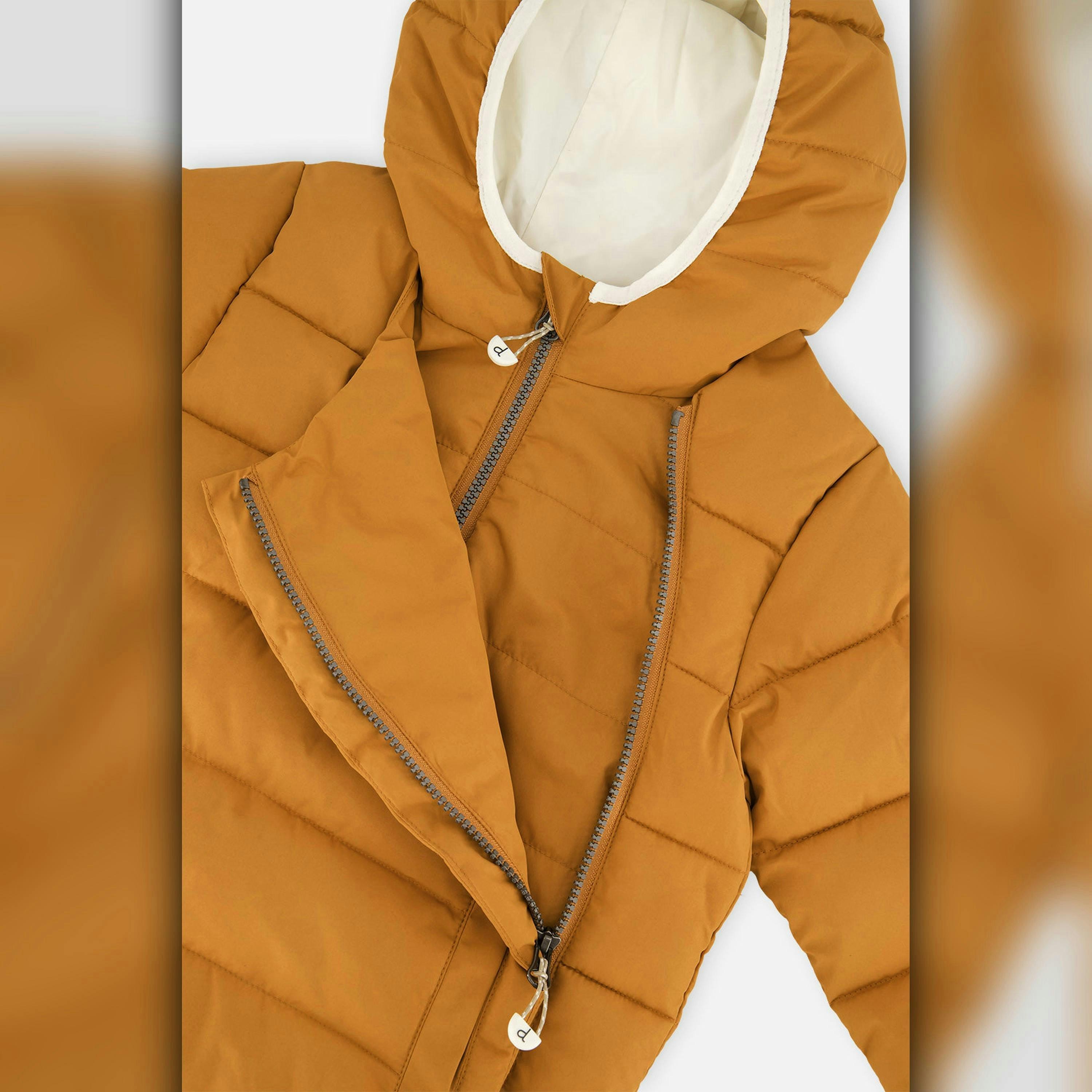 Winter Jacket Adapted For Car Seats Brown Sugar , view 6 of 6