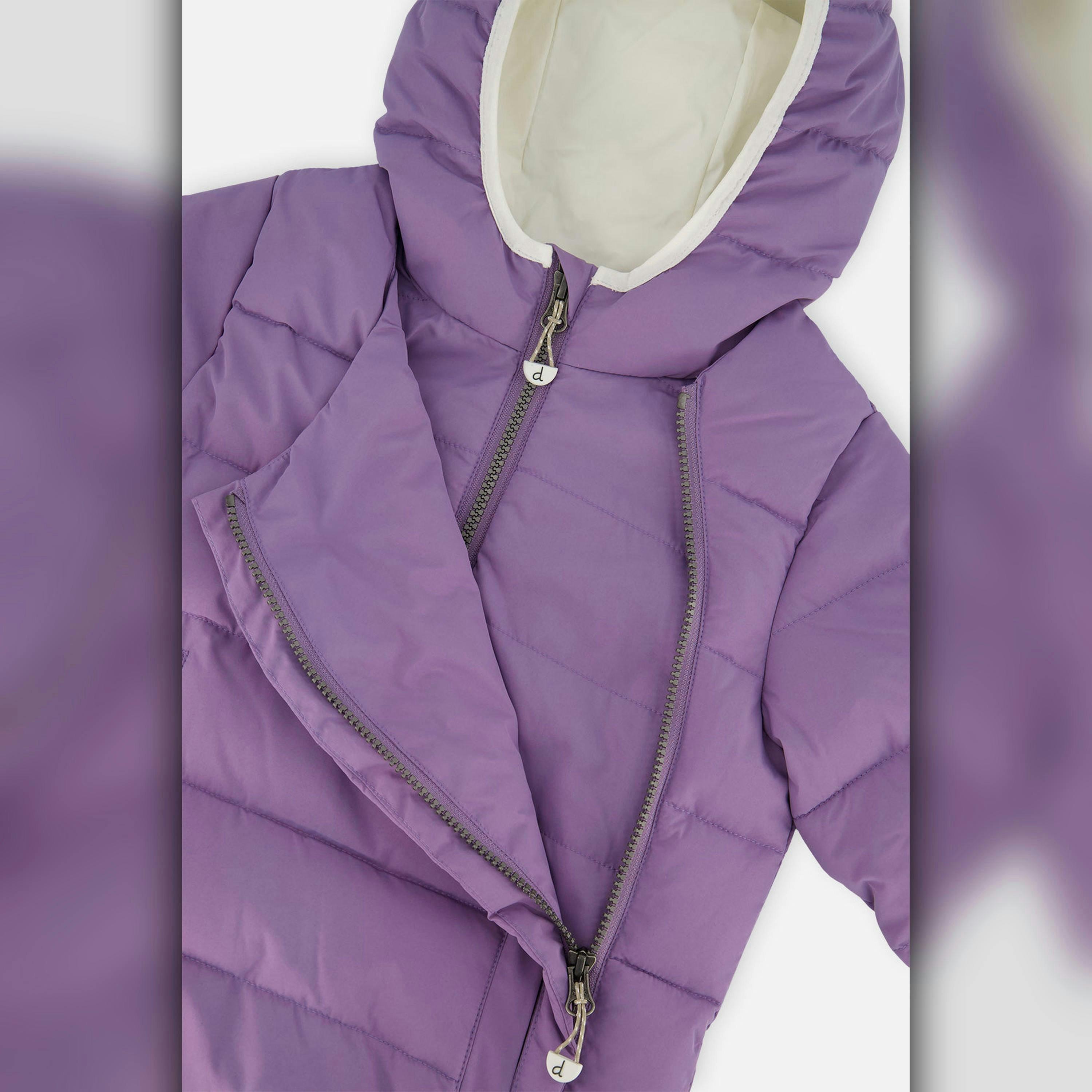 Winter Jacket Adapted For Car Seats Violet , view 6 of 6