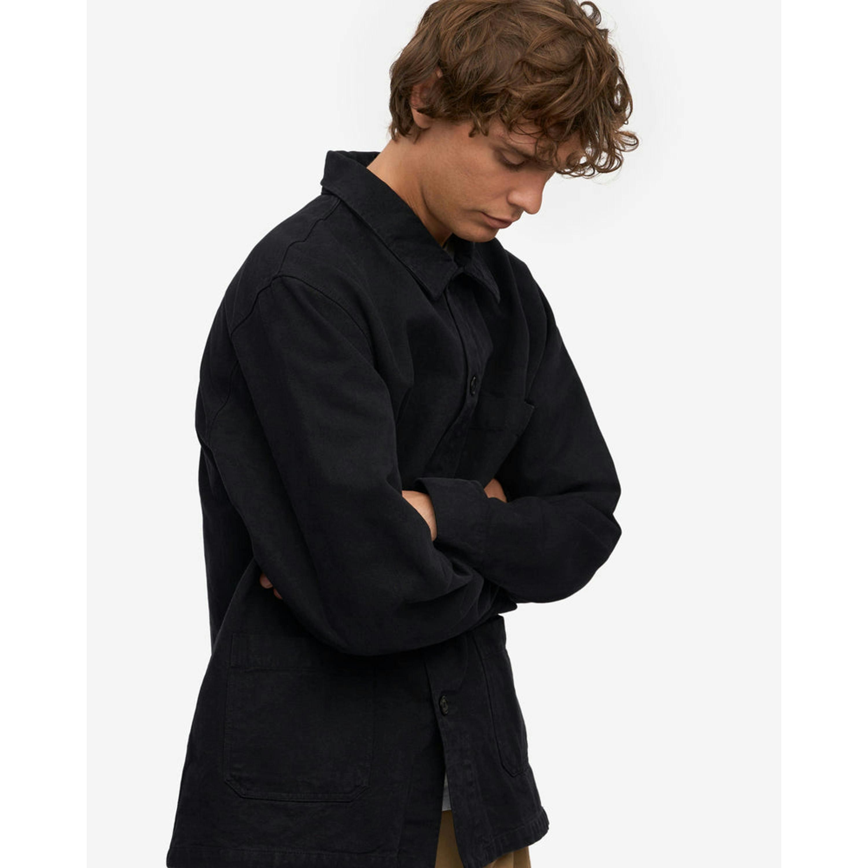 Colourful Standard Overshirts  in Black , view 4 of 5