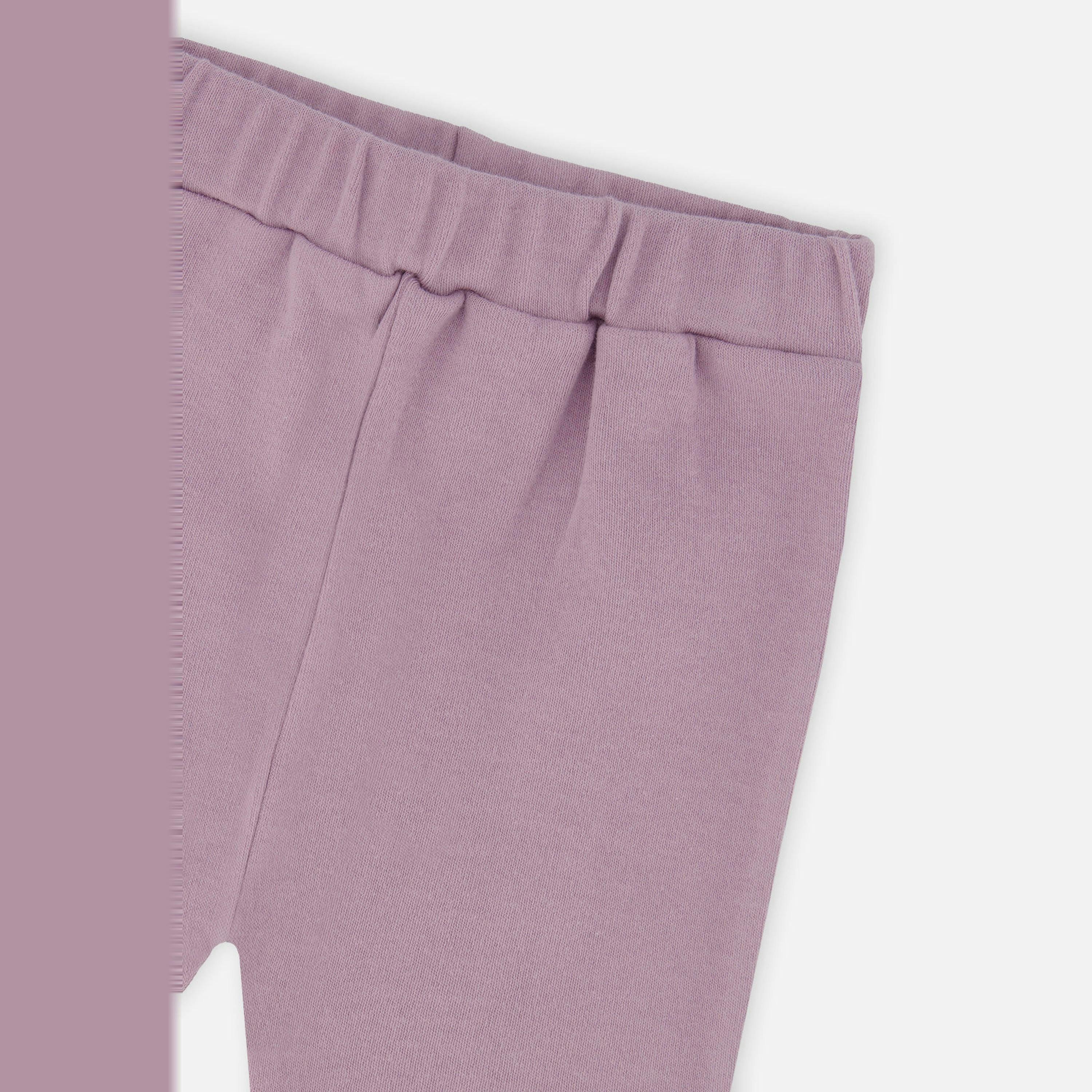 Organic Cotton Pant And Top Set Beige With Heart Print , view 4 of 4