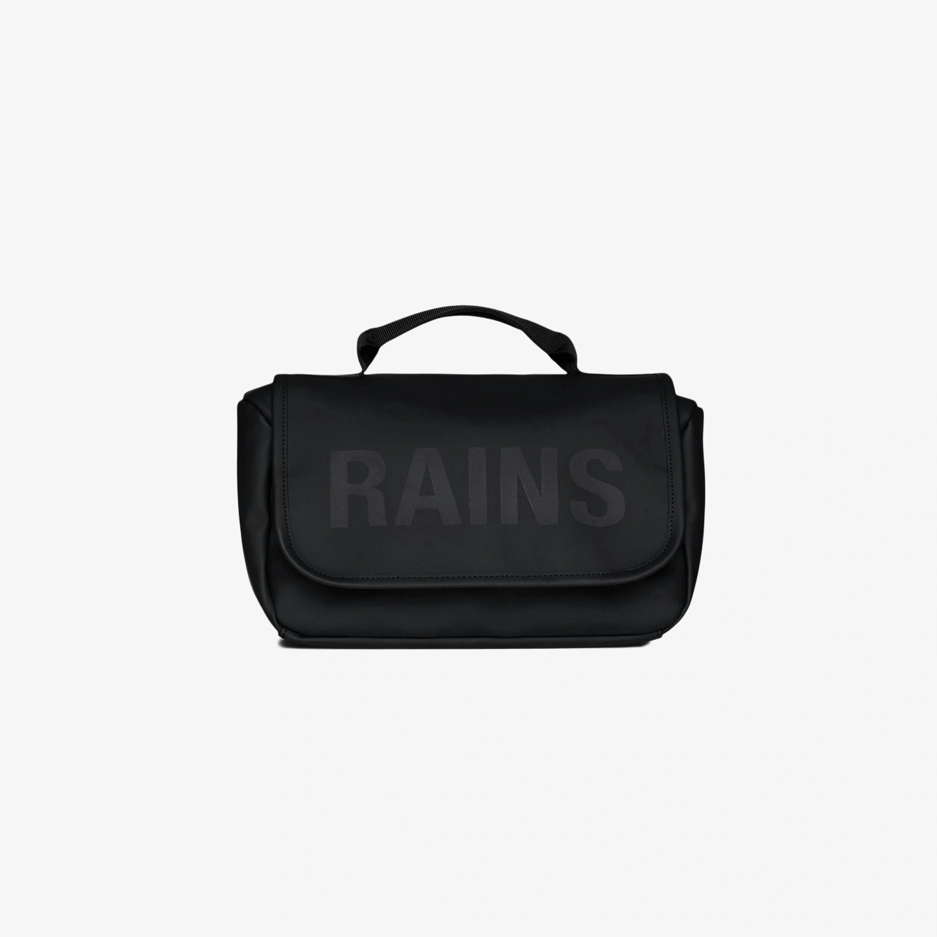 Rains Wash Bag  in Black , view 2 of 4