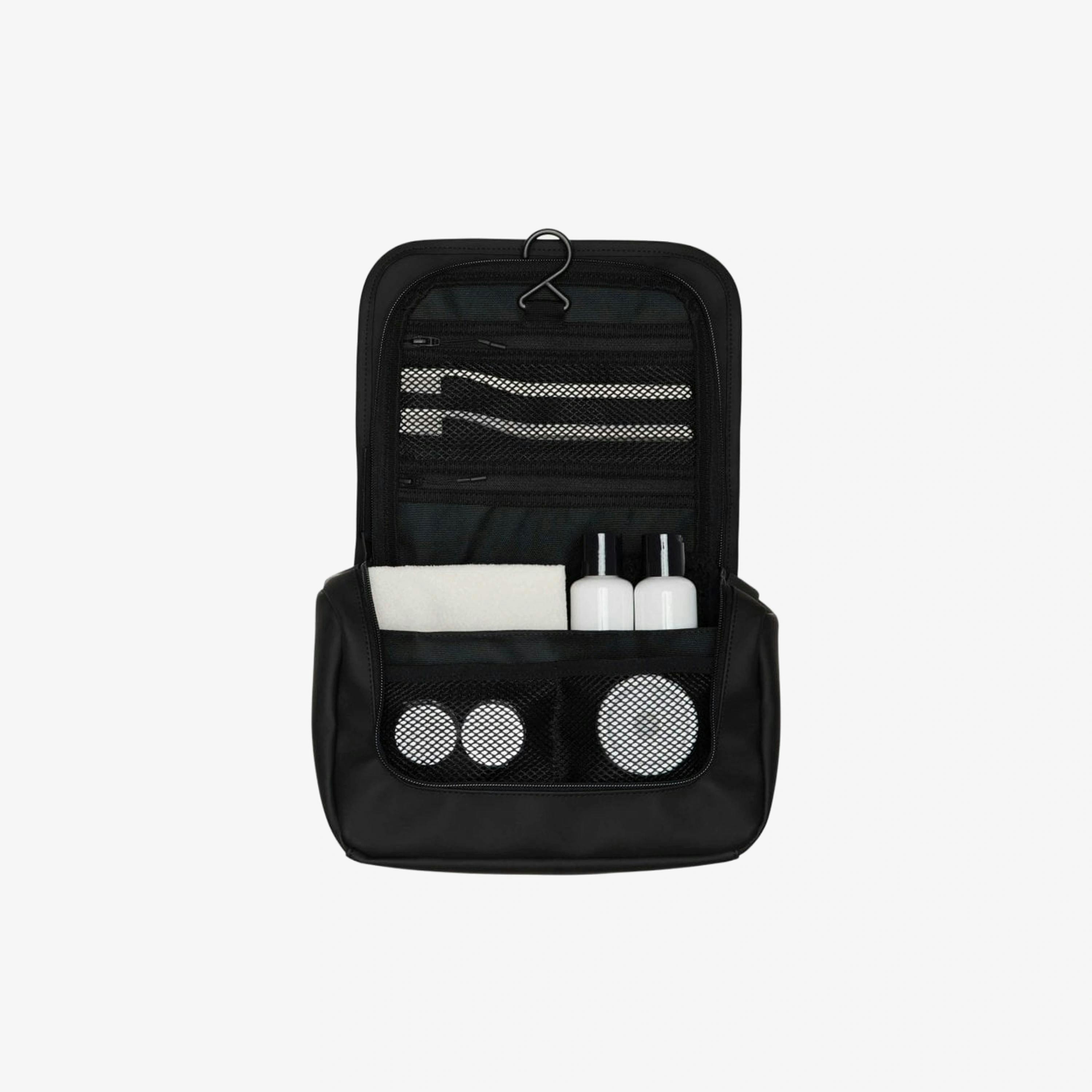 Rains Wash Bag  in Black , view 4 of 4