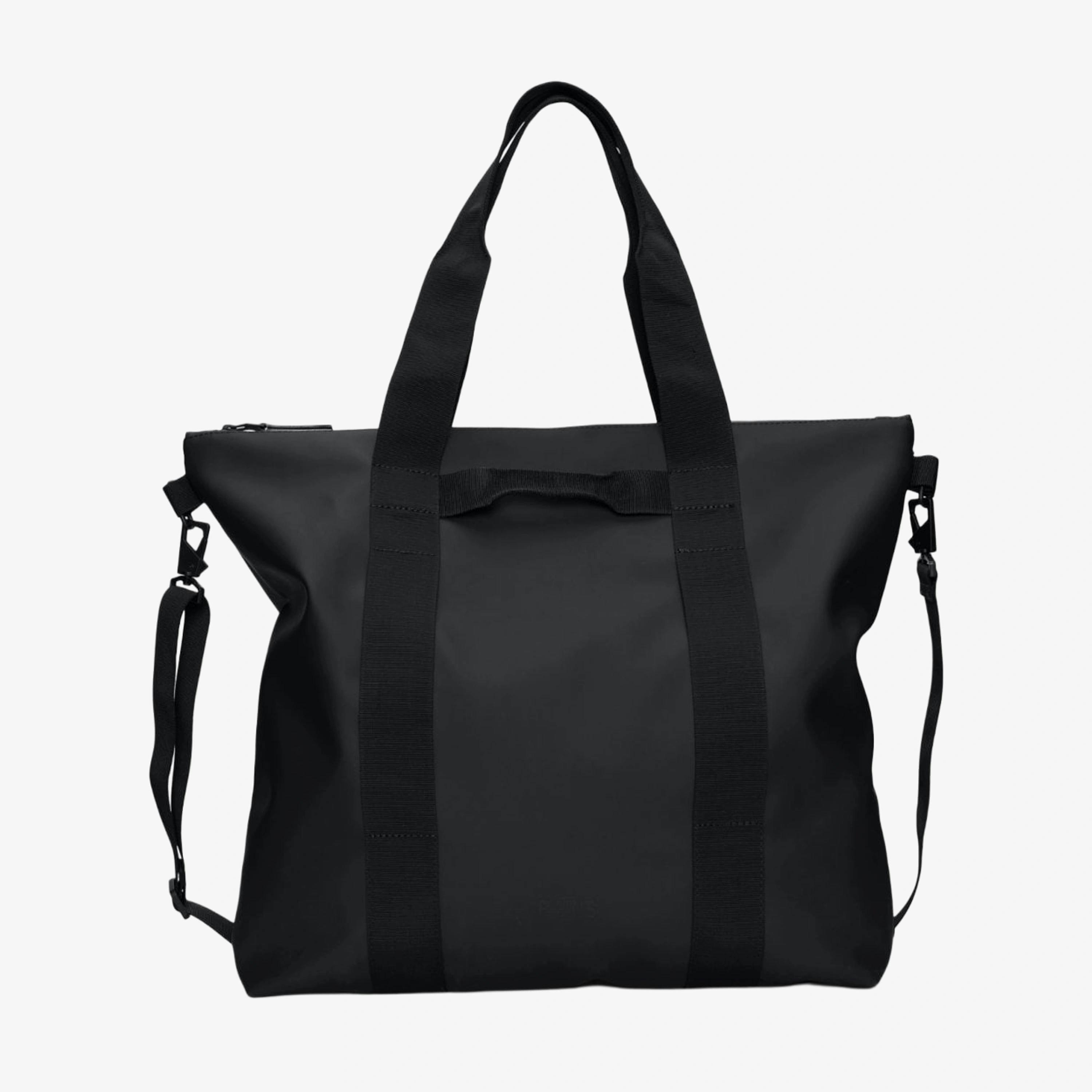 Rains Tote Bag  in Black , view 1 of 2