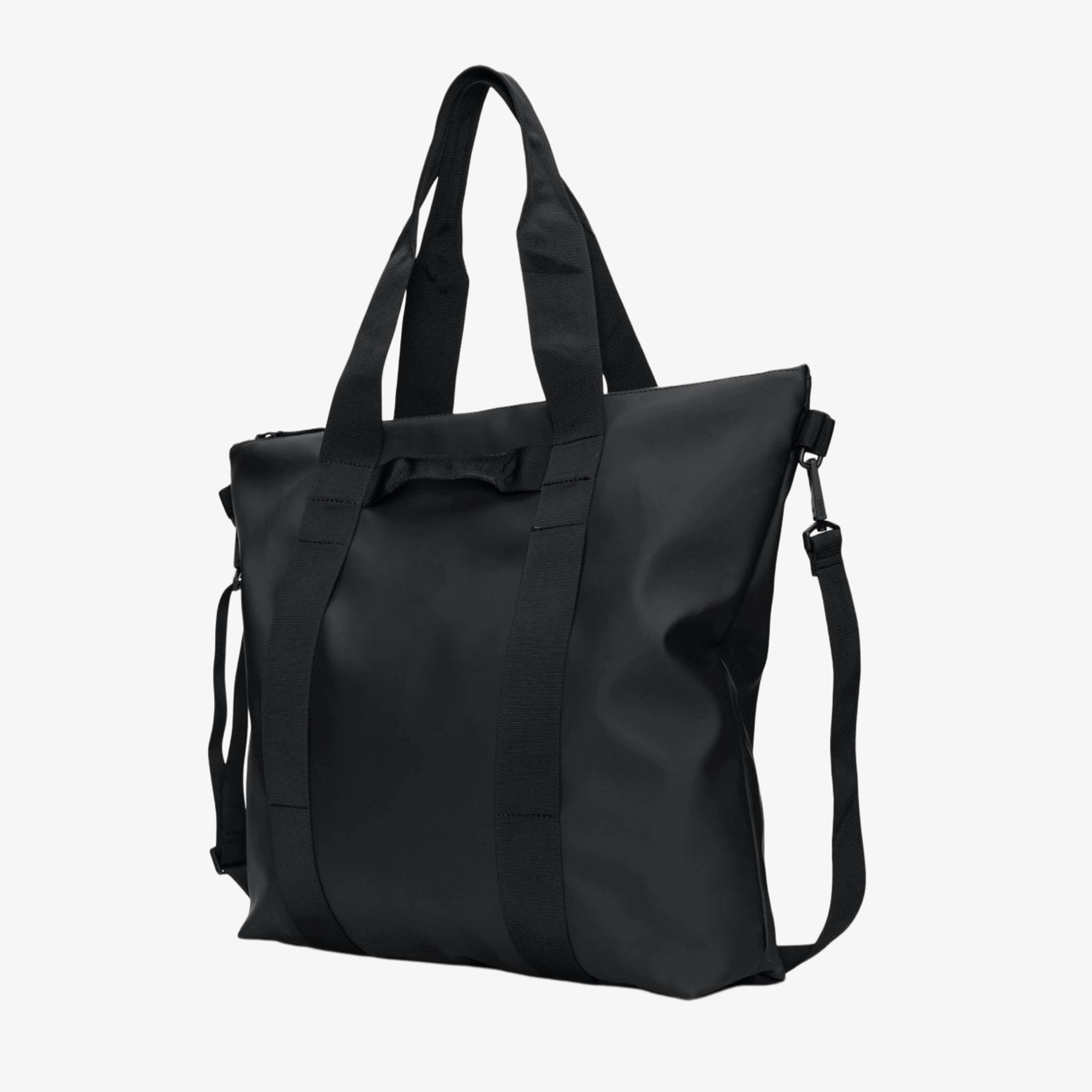 Rains Tote Bag  in Black , view 2 of 2
