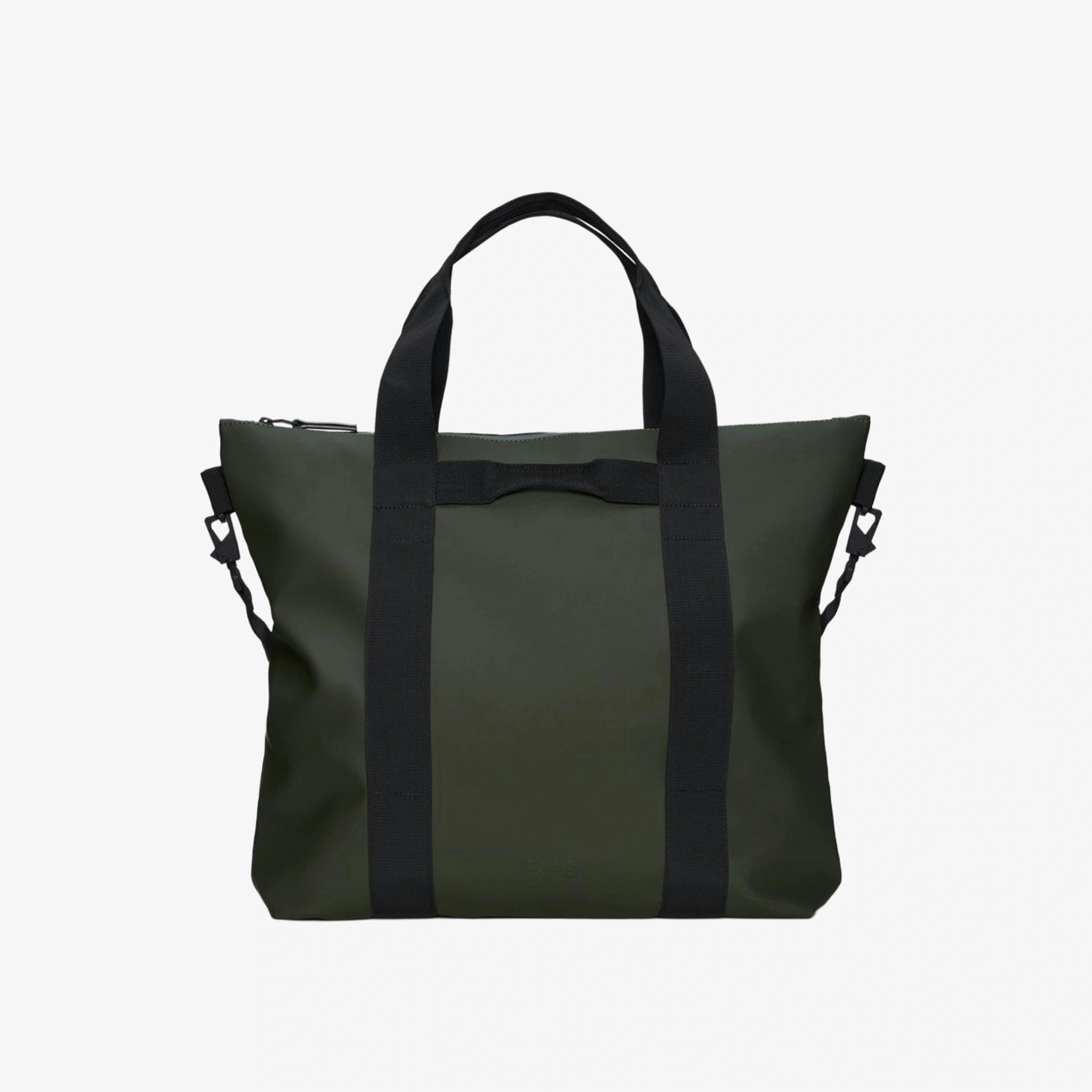 Rains Tote Bag  in Green , view 1 of 2