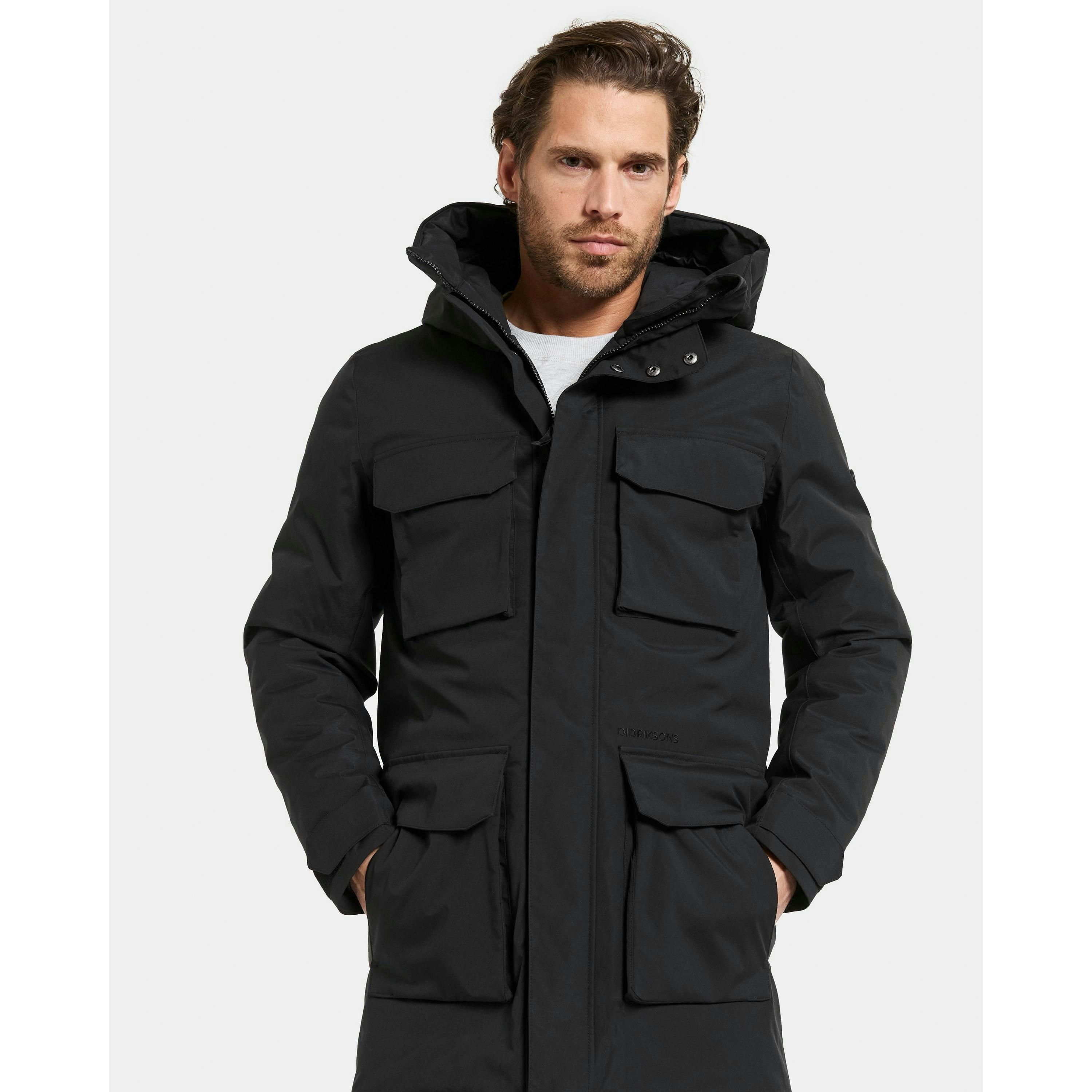 Didriksons Parka  in Black , view 3 of 5