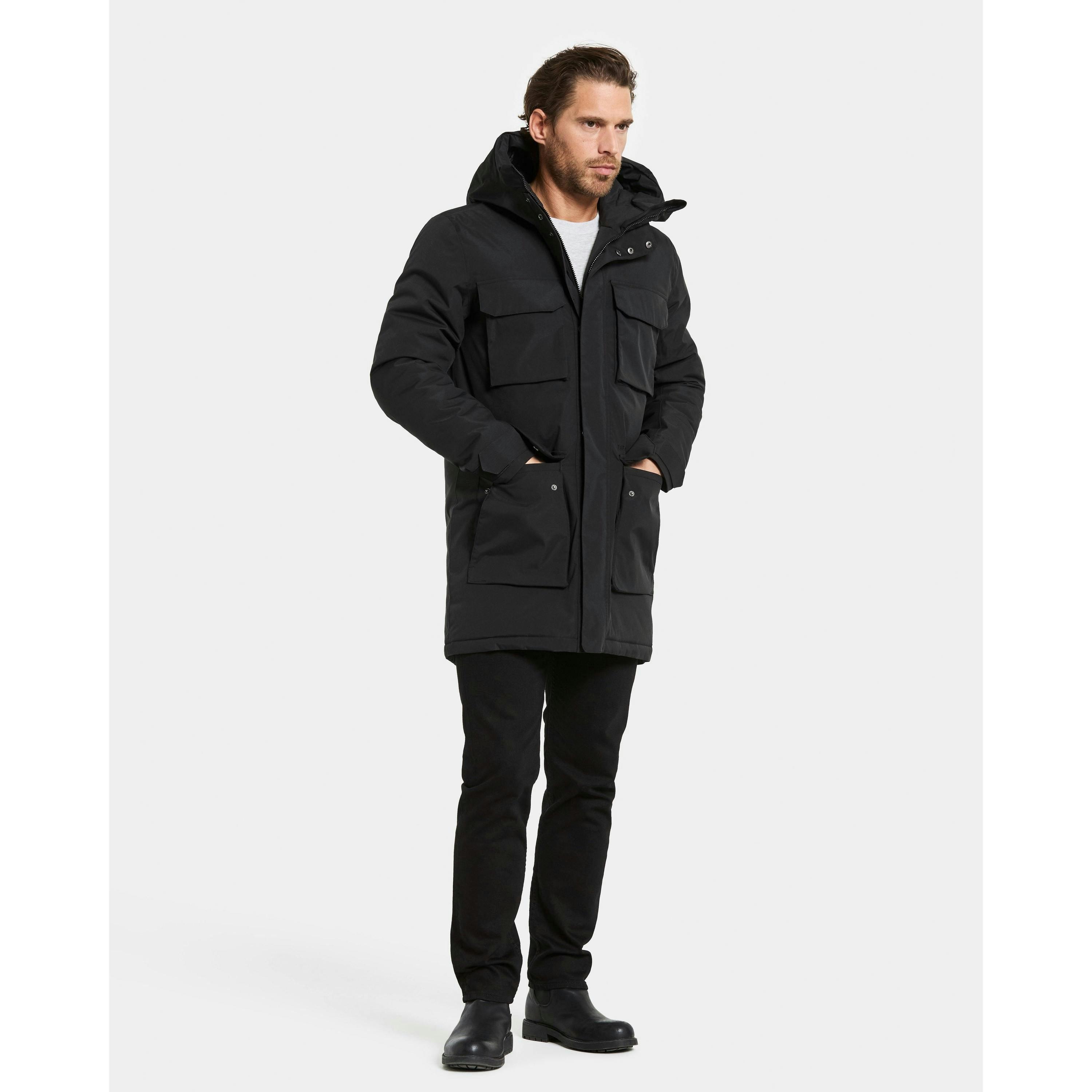Didriksons Parka  in Black , view 4 of 5