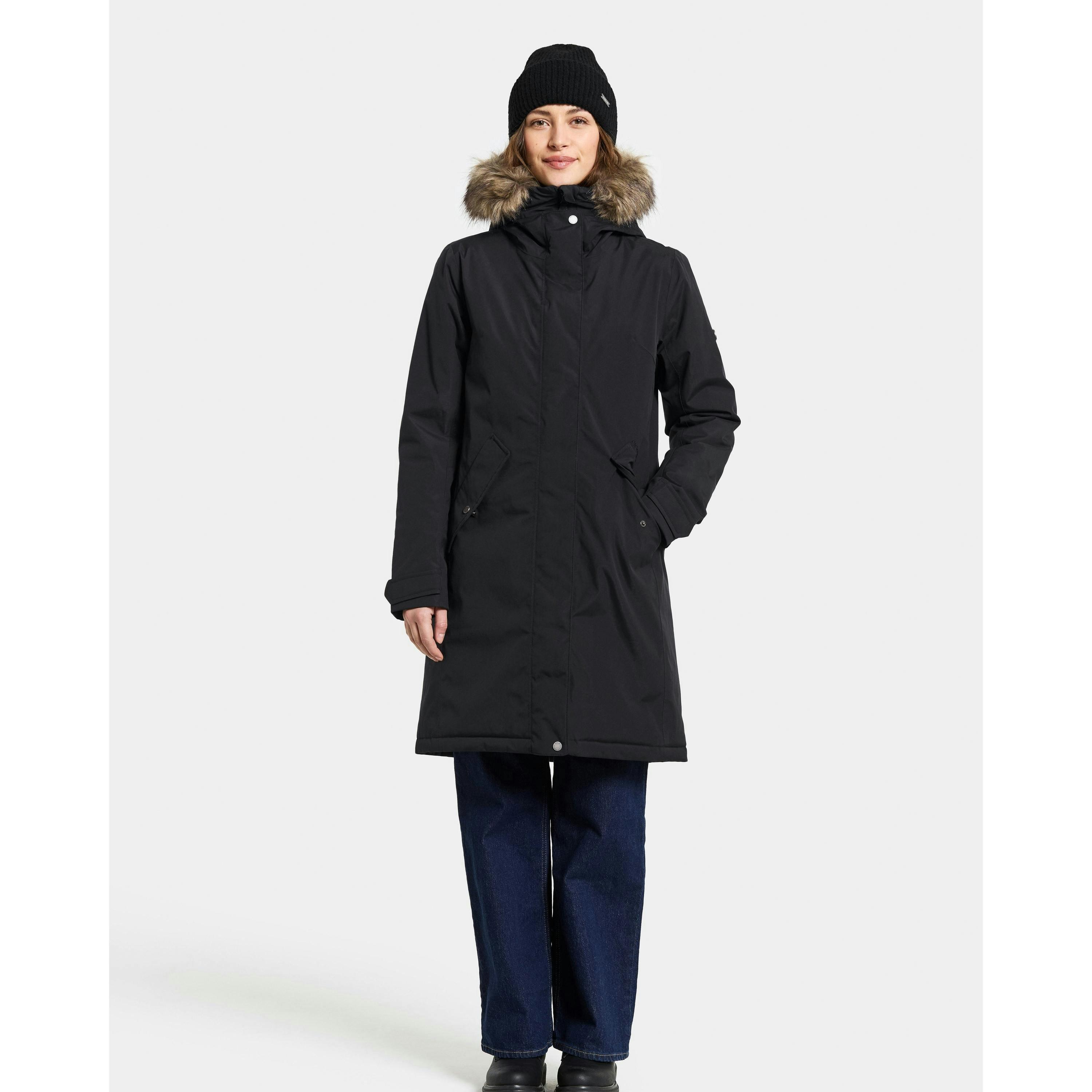 Didriksons Parka  in Black , view 1 of 6