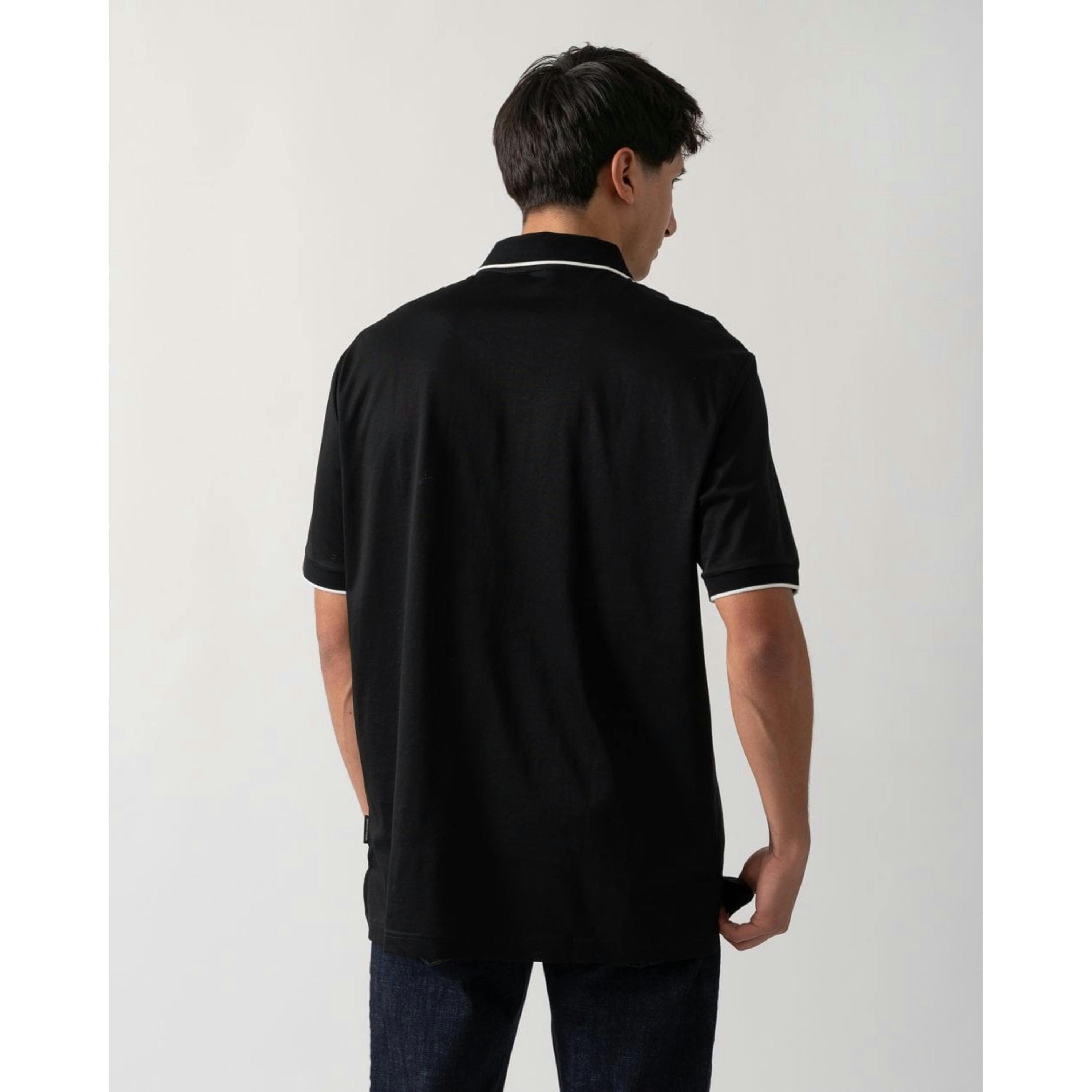 Armani Exchange Polo Shirt  in Black , view 2 of 4
