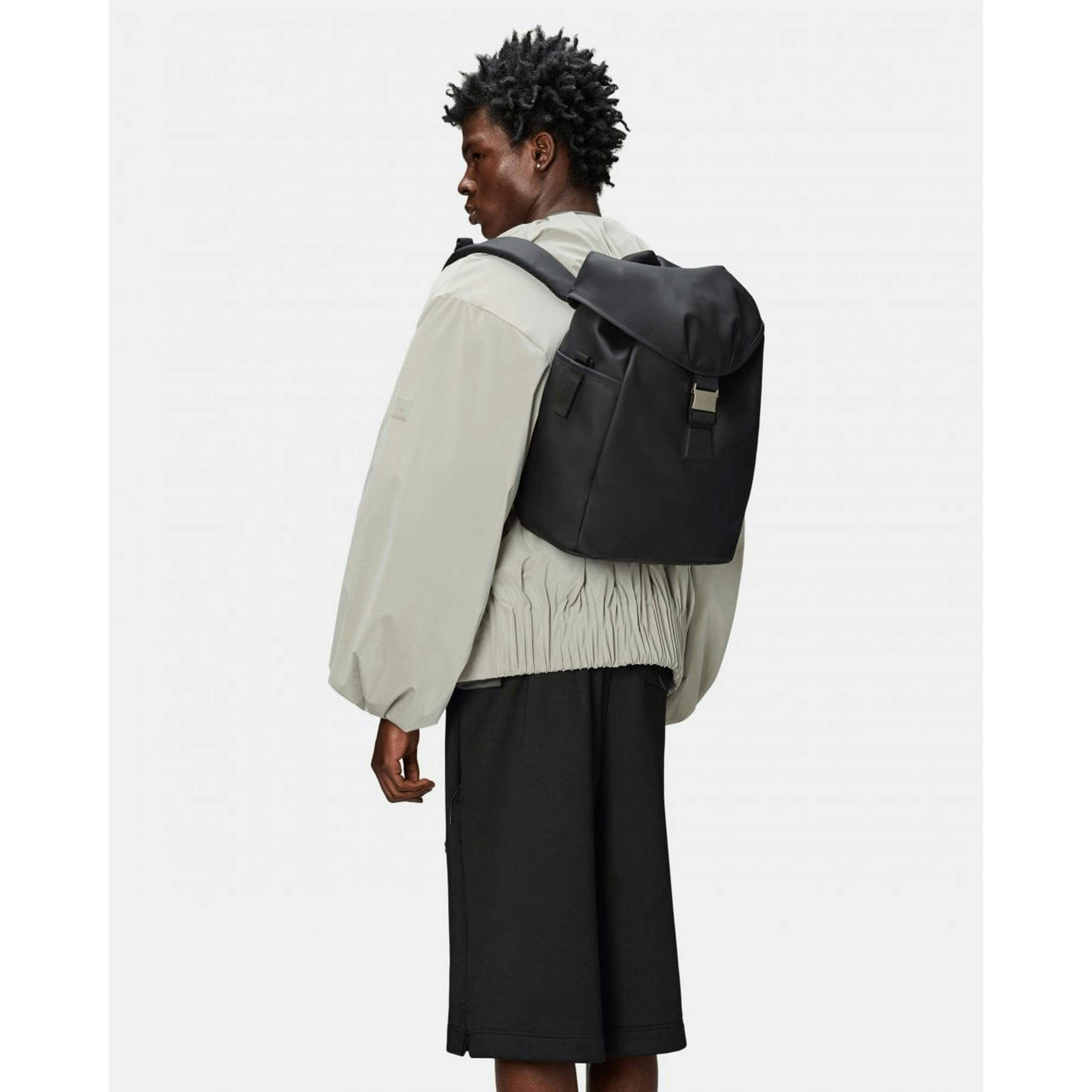 Rains Backpack  in Black , view 1 of 6