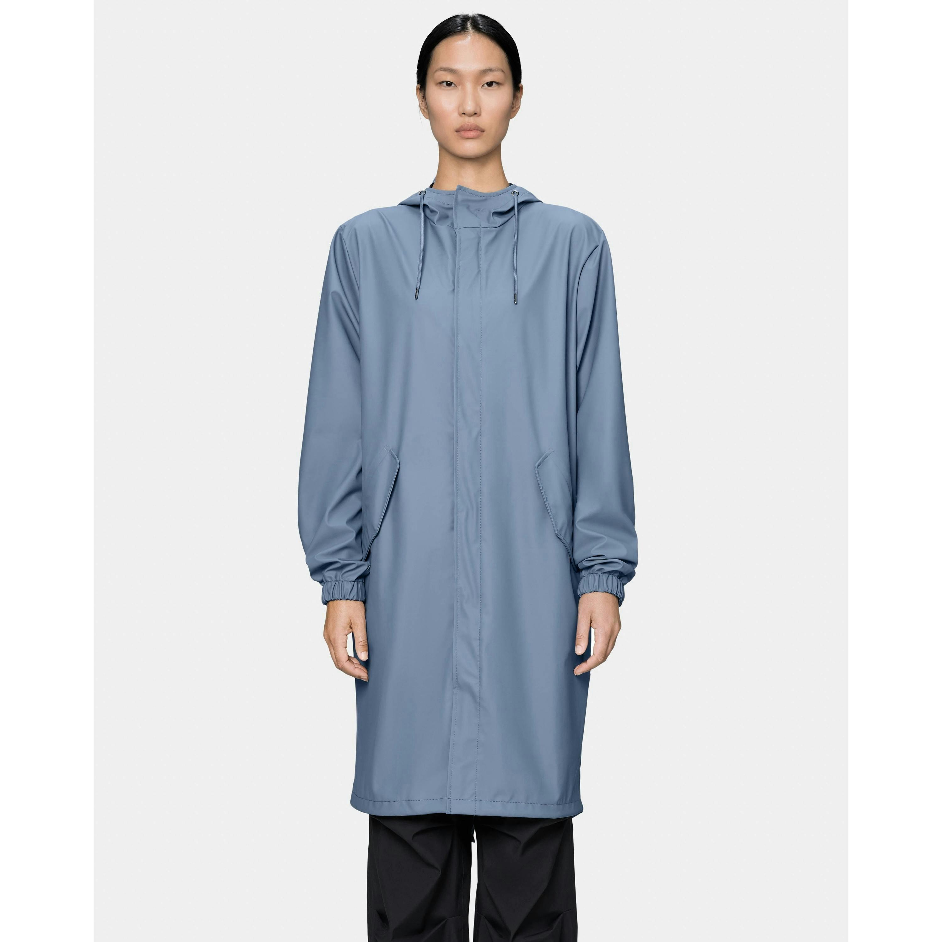 Rains Raincoat  in Blue , view 3 of 5