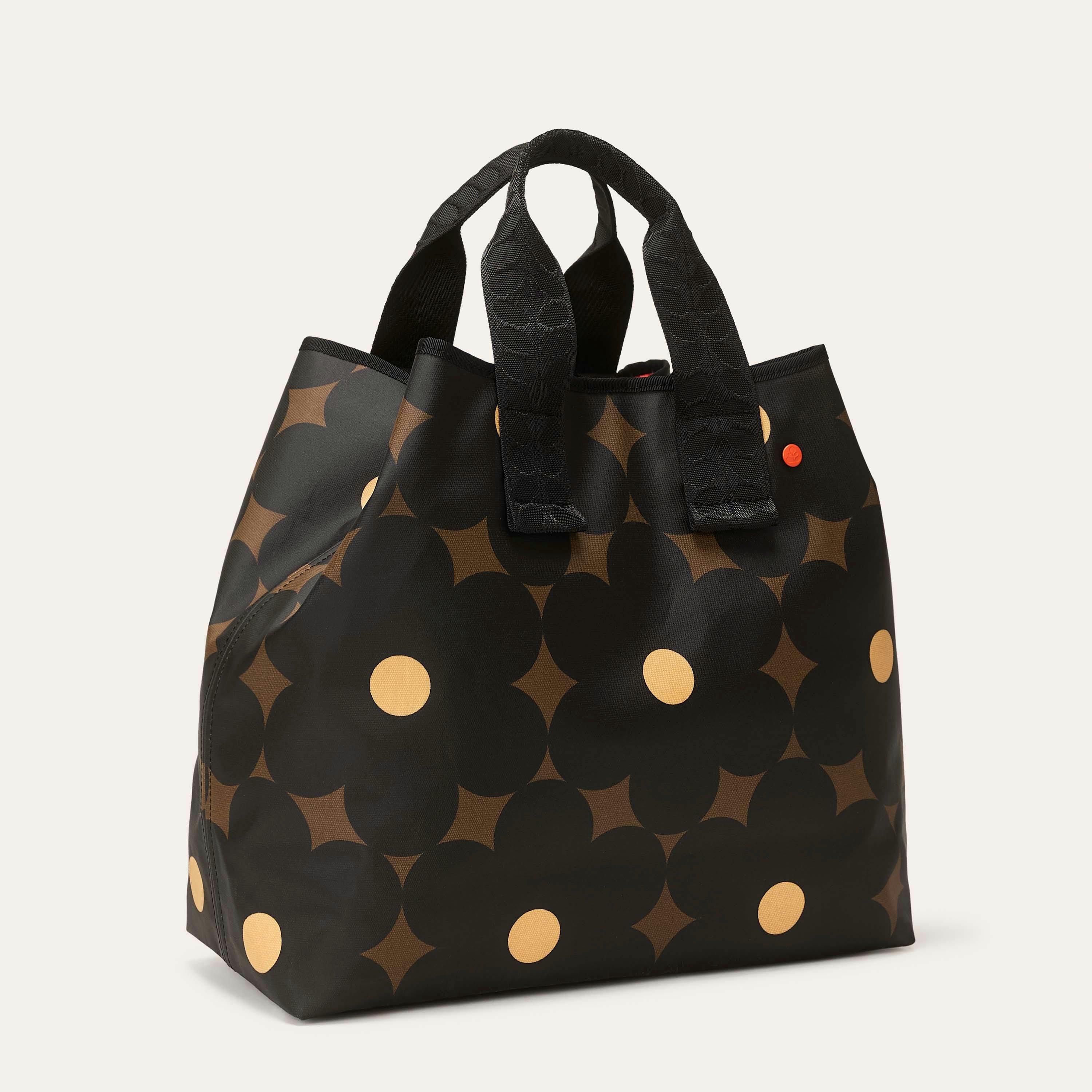 Carryall Large Tote - Flower Power Ebony , view 3 of 4