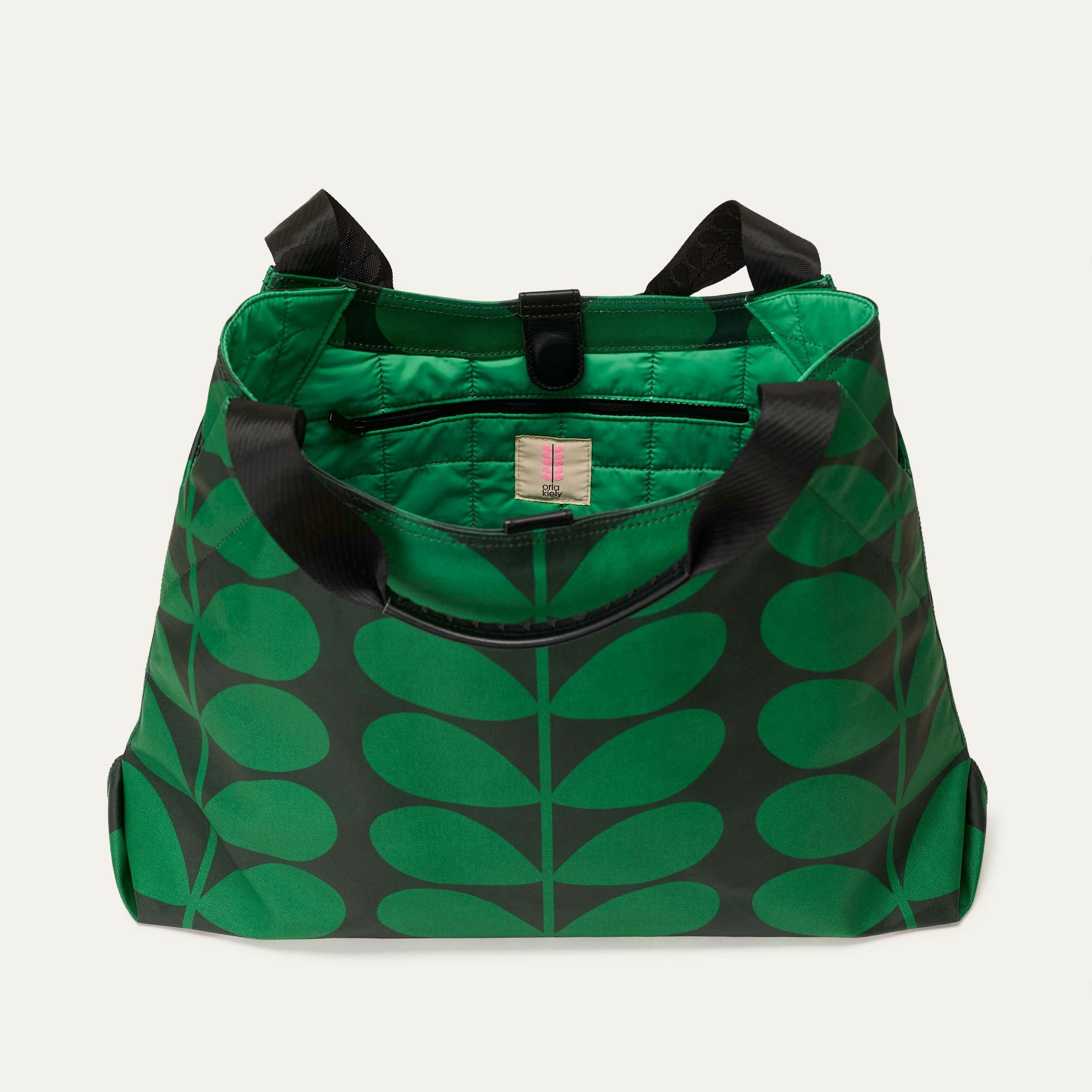 Classic Holdall - Solid Stem Forest , view 3 of 4