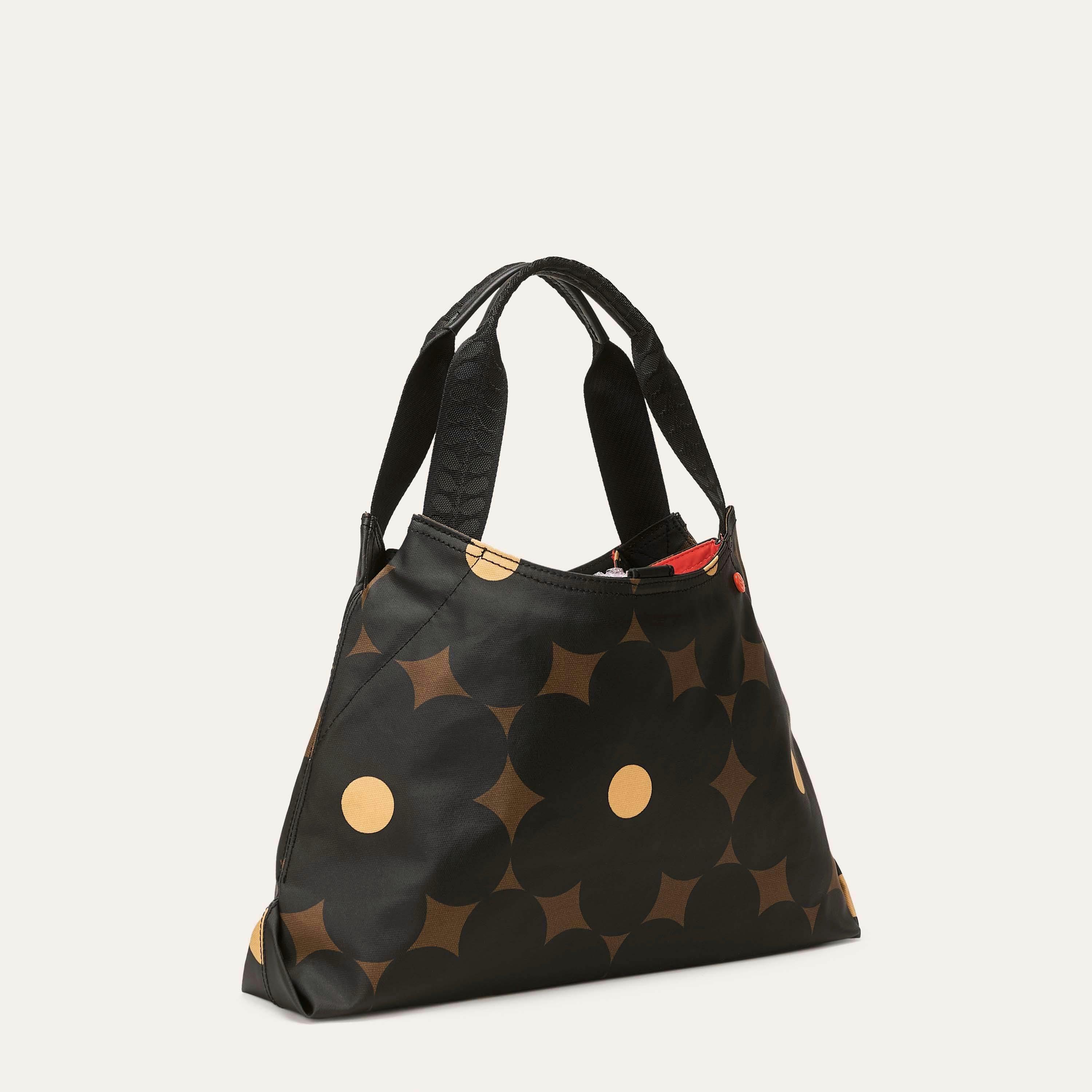 Classic Shoulder Bag - Flower Power Ebony , view 3 of 4