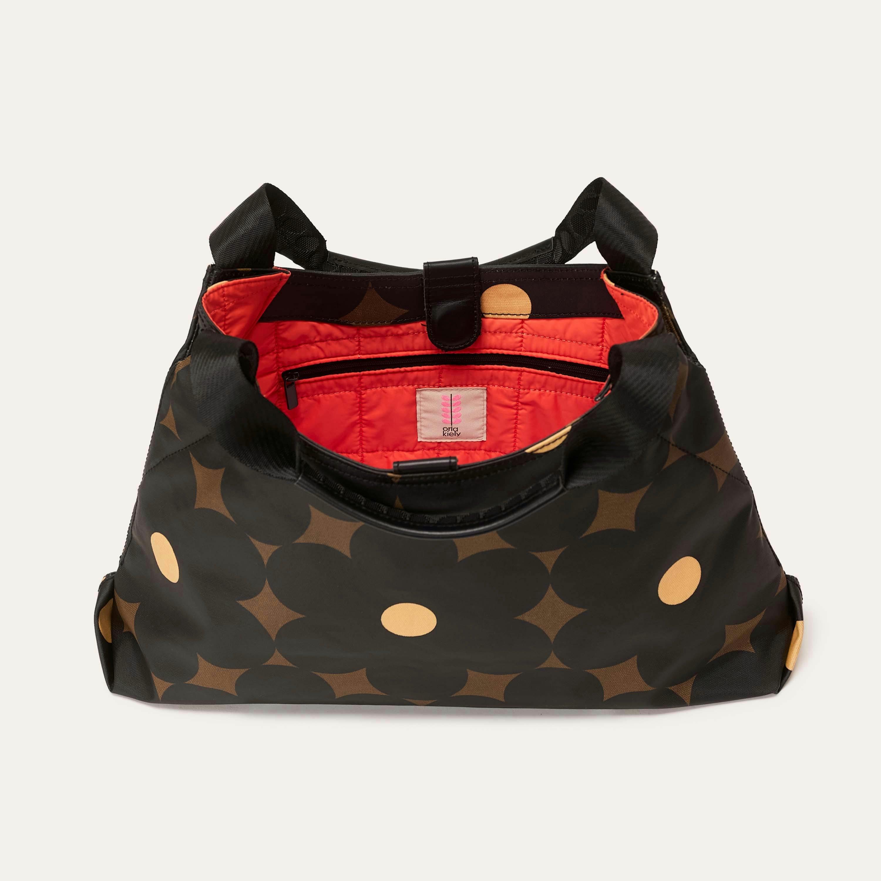 Classic Shoulder Bag - Flower Power Ebony , view 4 of 4