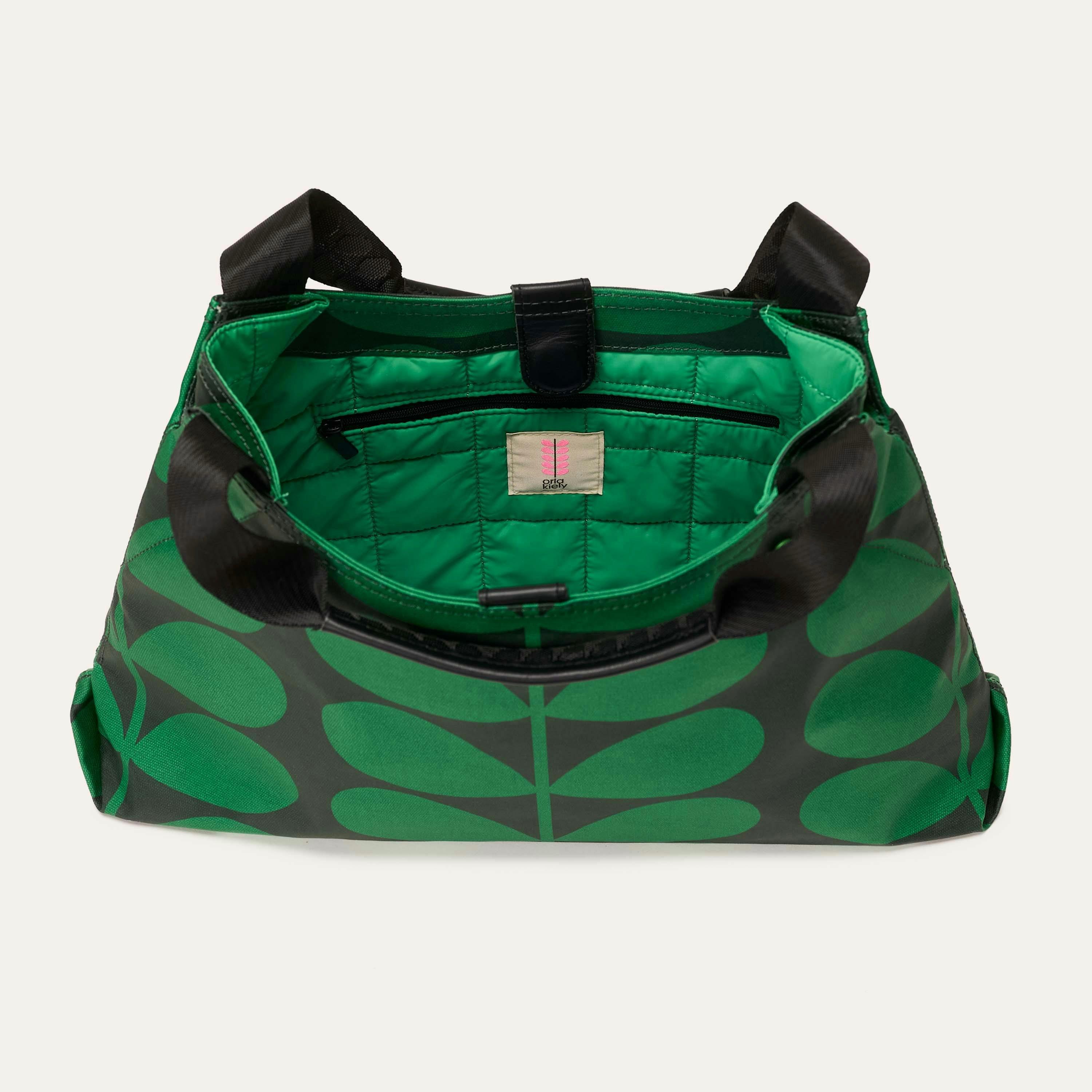 Classic Shoulder Bag - Solid Stem Forest , view 5 of 5