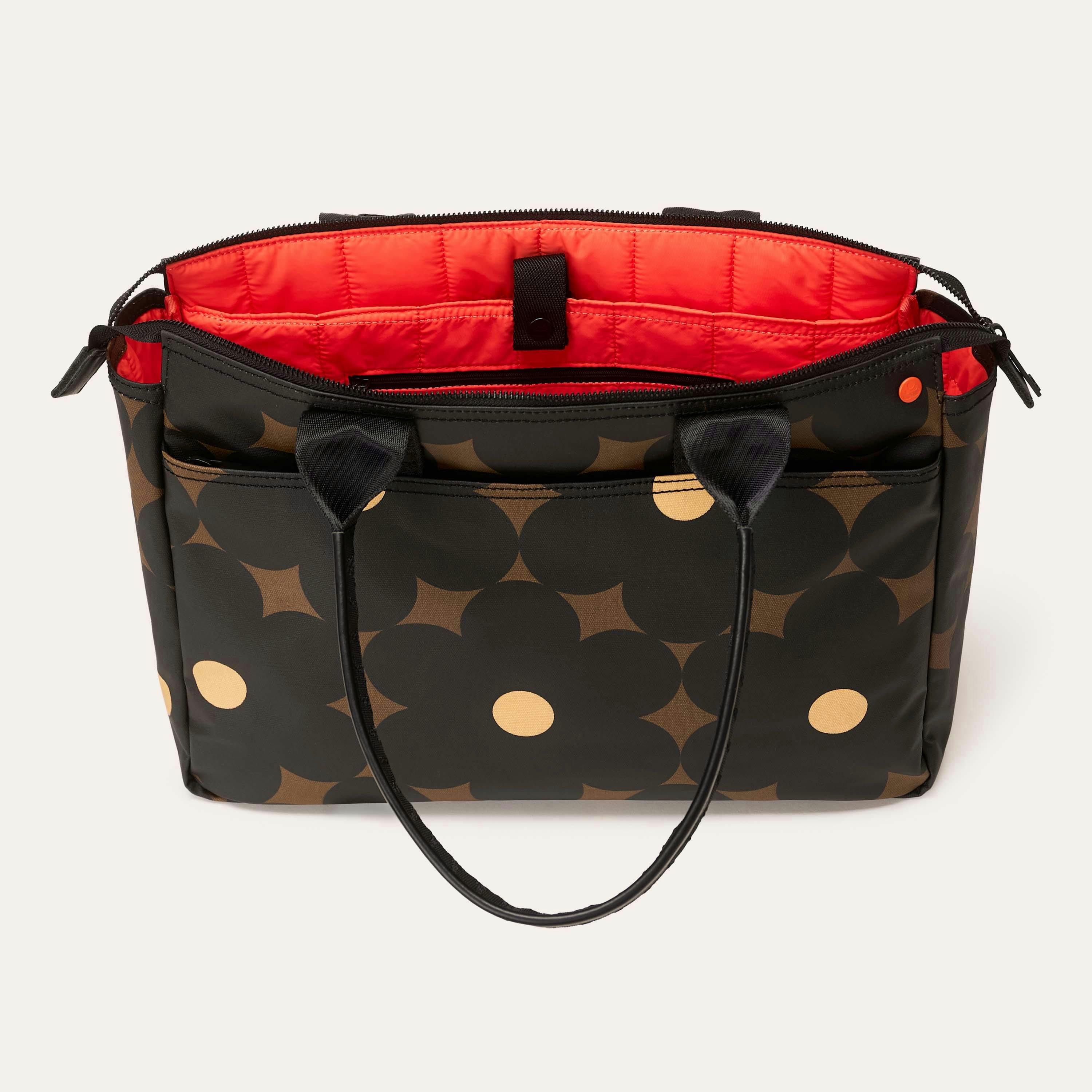 Walker Tote - Flower Power Ebony , view 4 of 4