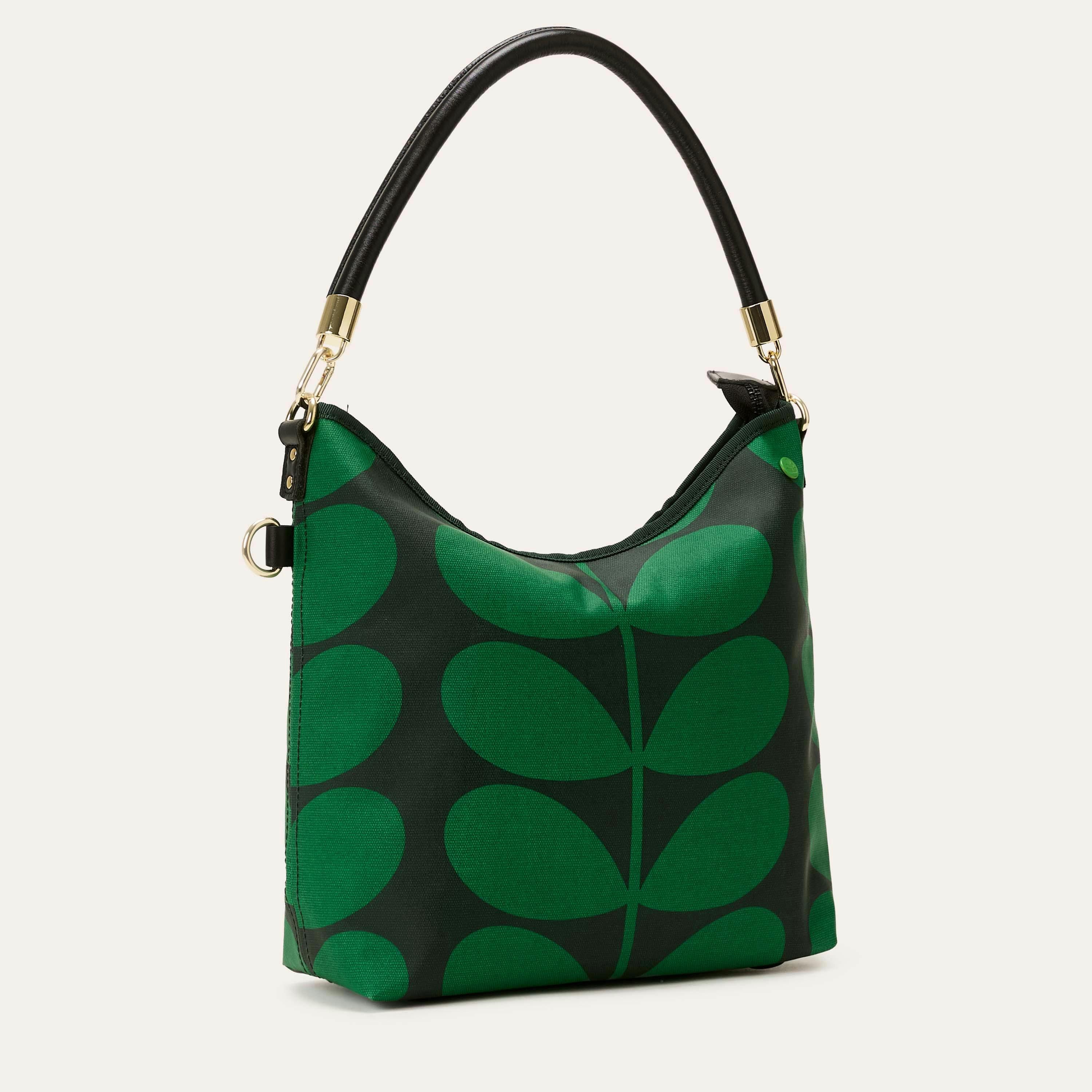Cross Carry Shoulder Bag - Solid Stem Forest , view 2 of 4