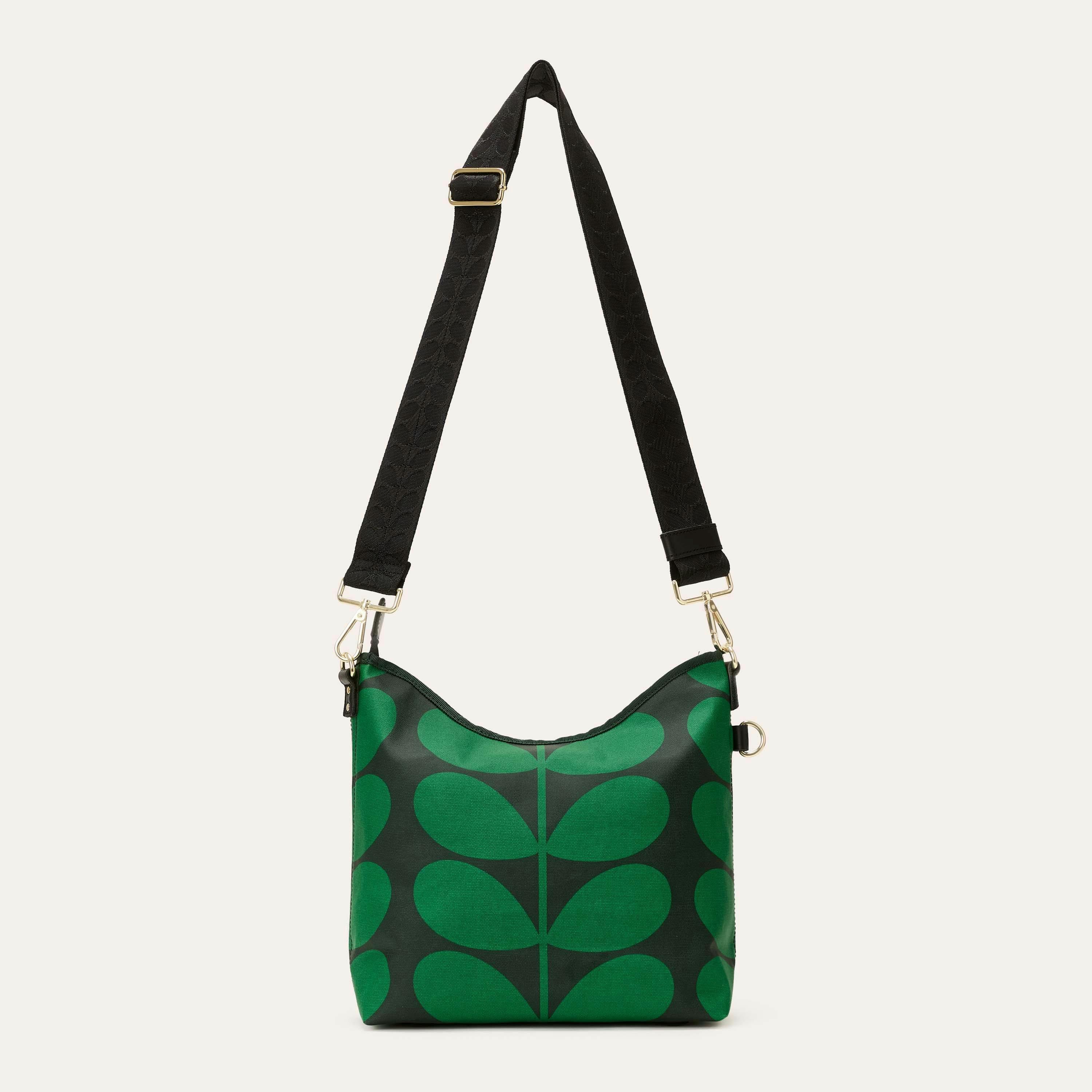 Cross Carry Shoulder Bag - Solid Stem Forest , view 4 of 4