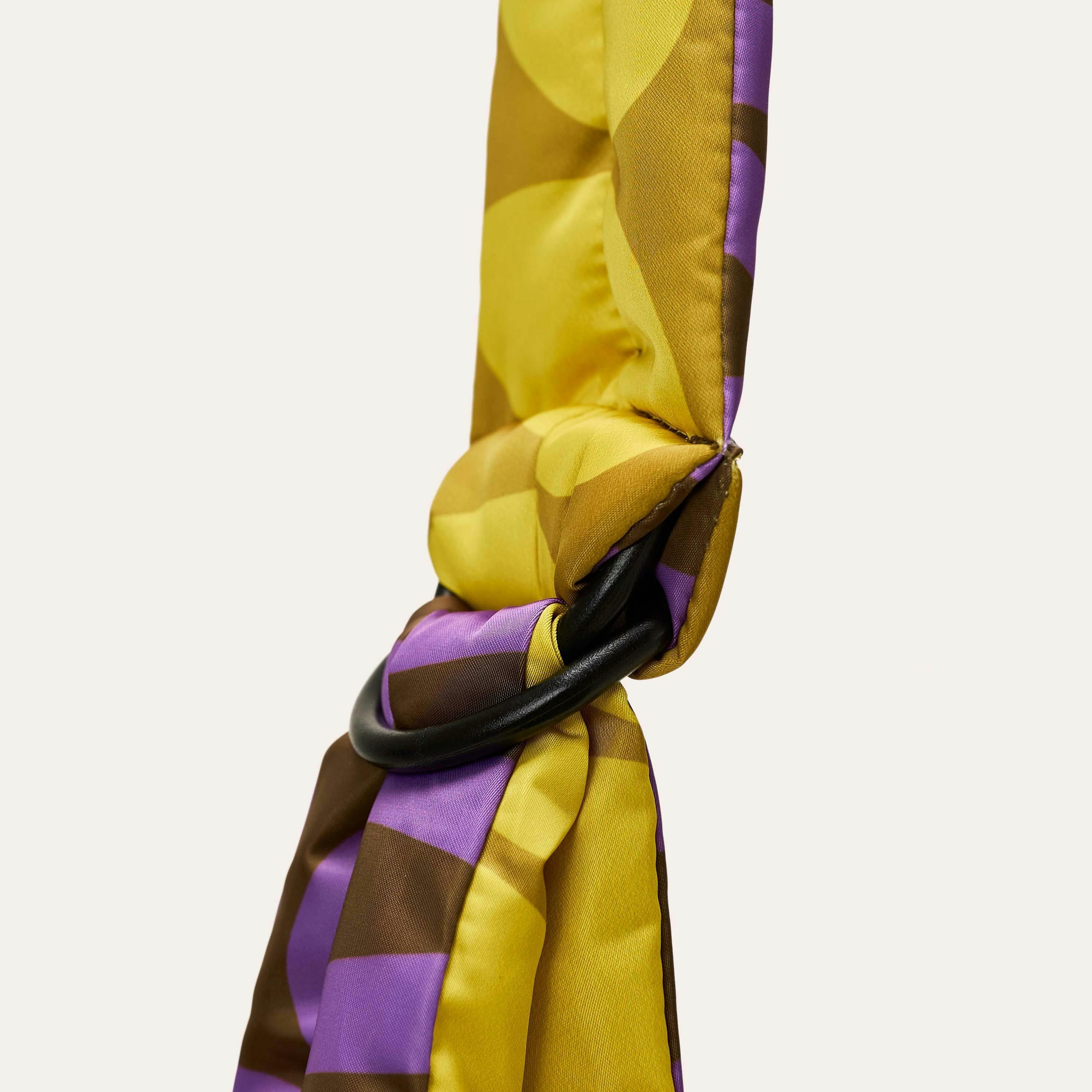 Reversible Puffy Crossbody - Solid Stem Gorse and Heather , view 5 of 6
