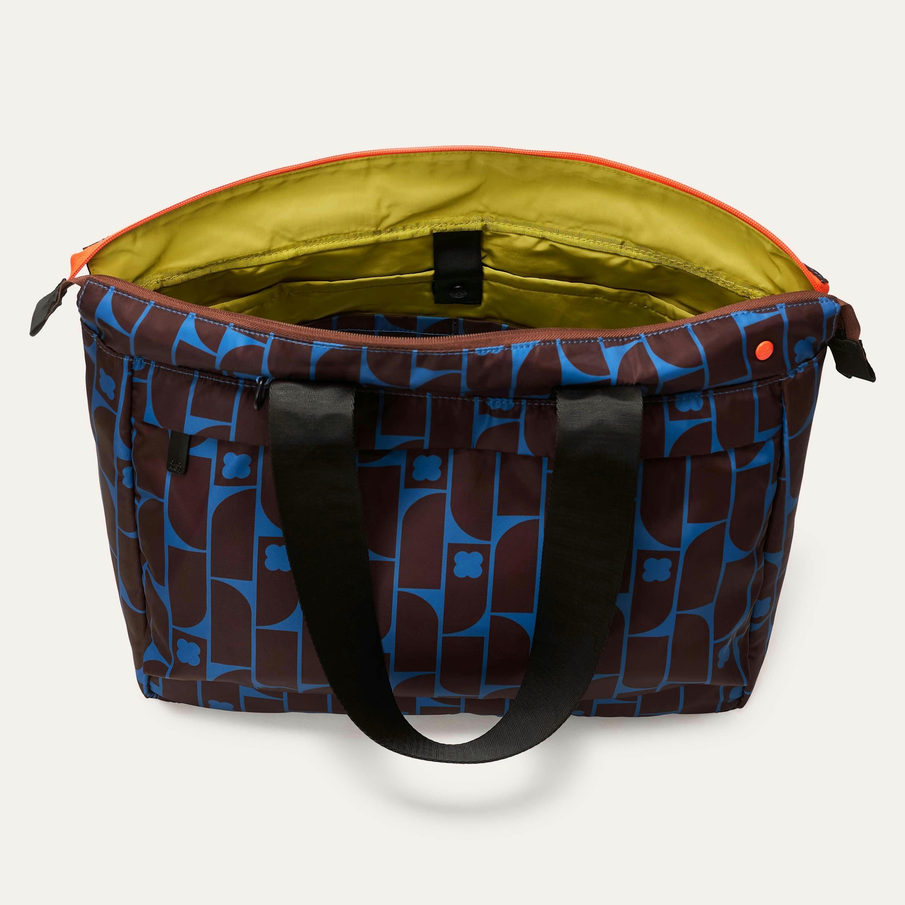 Axis Tote - Metro Tile Ink , view 4 of 4