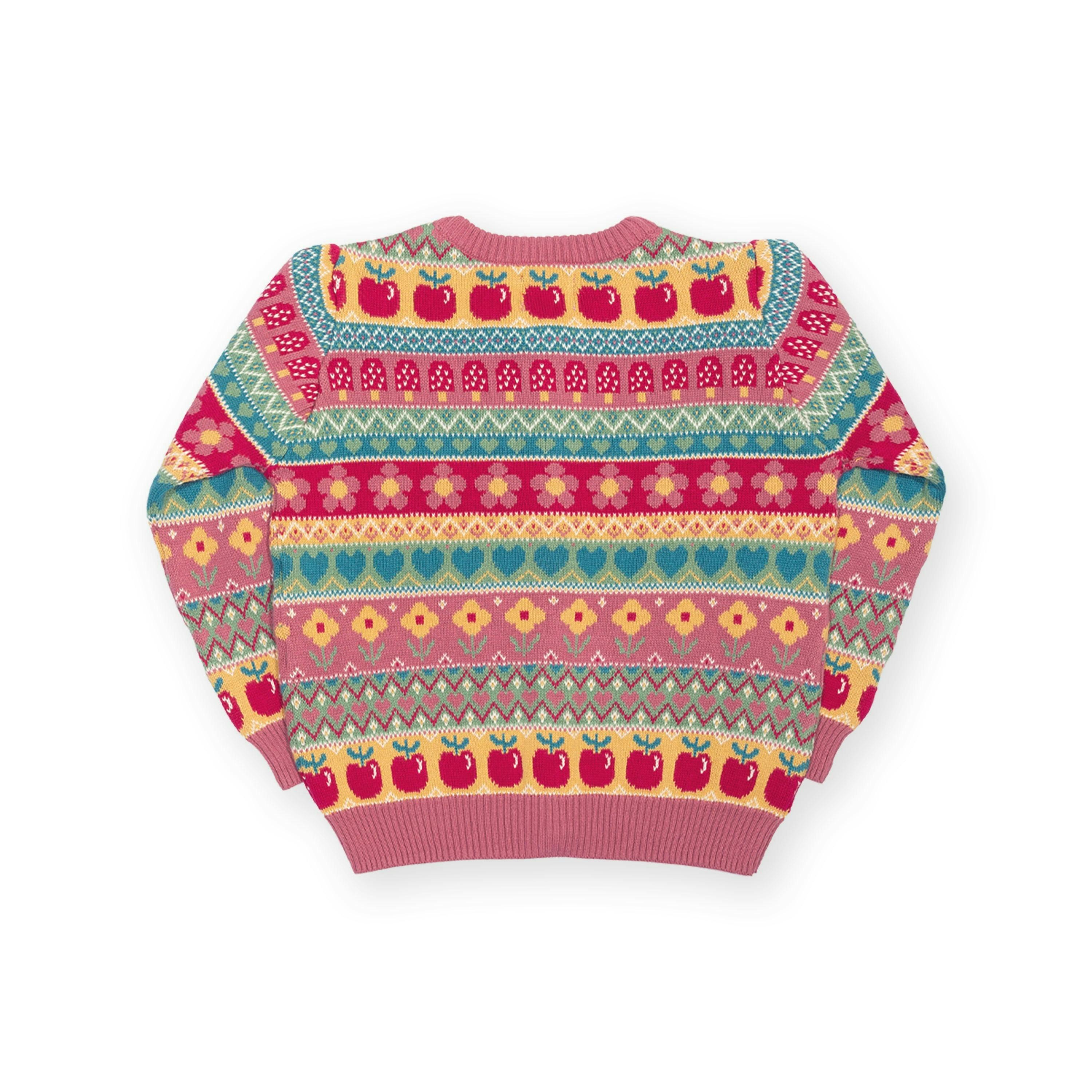 Kids Organic Kaleidoscope Cardi , view 3 of 3