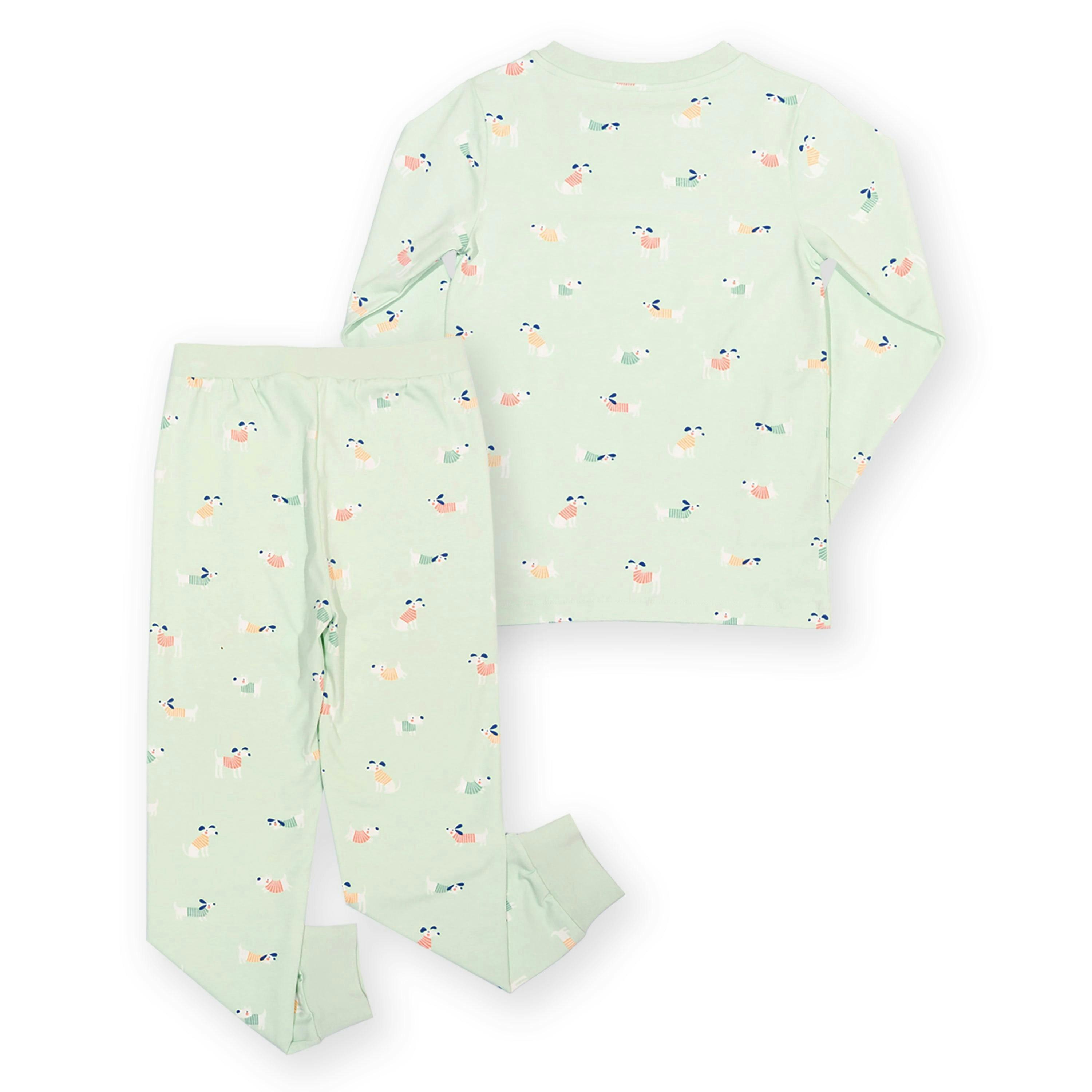 Kids Organic Lucky Pups Pyjamas , view 5 of 5