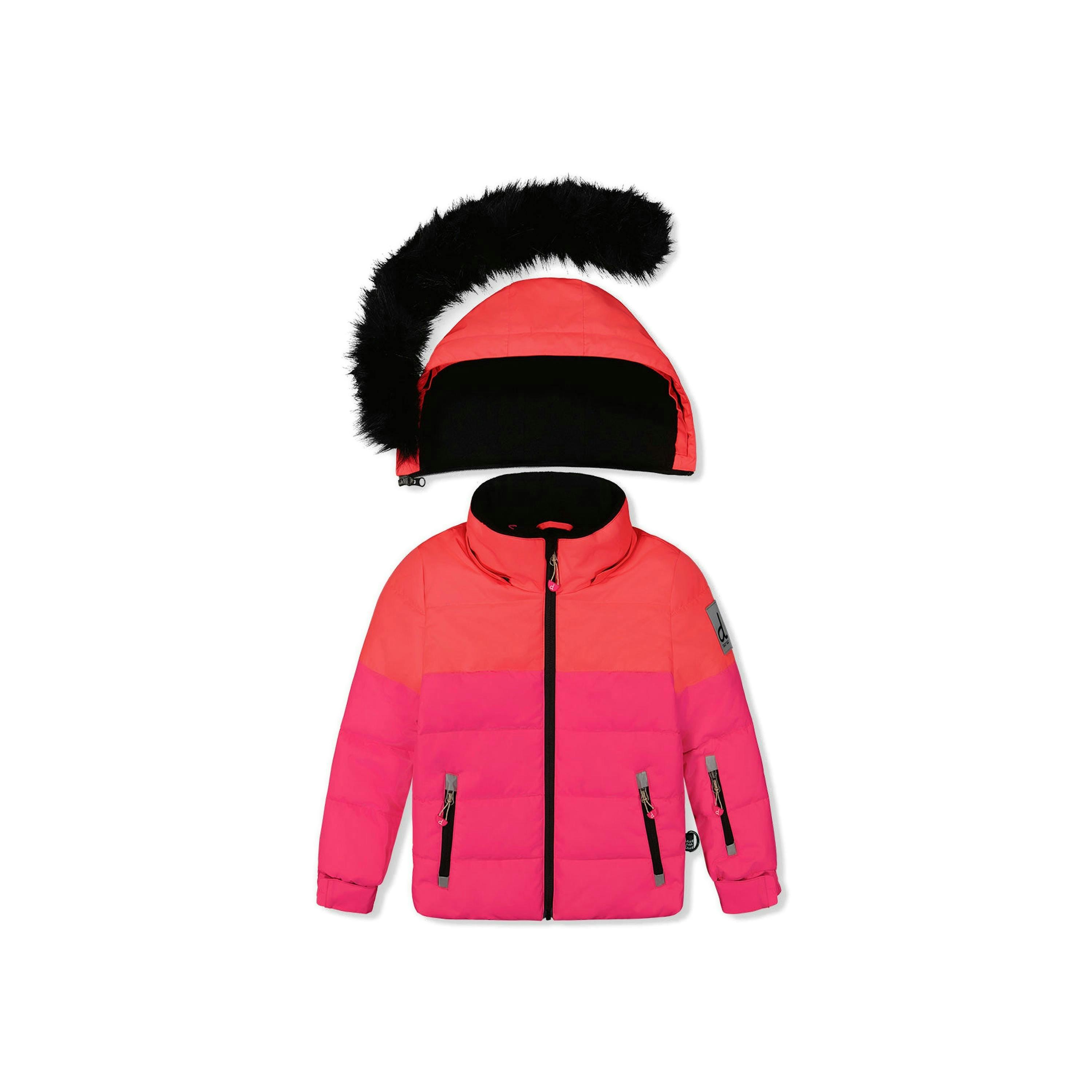 Two Piece Play Snowsuit Bright Pink , view 4 of 6
