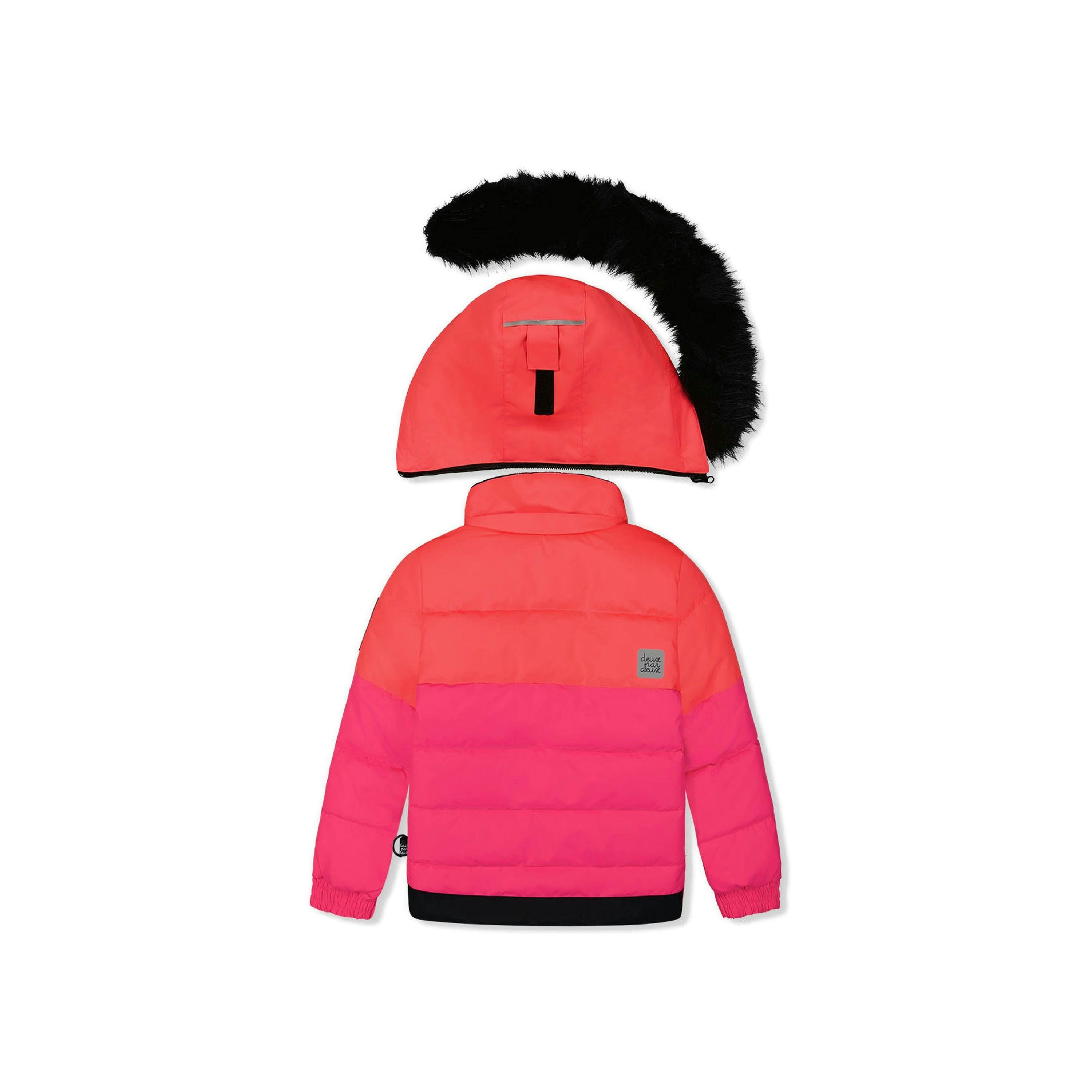 Two Piece Play Snowsuit Bright Pink , view 5 of 6