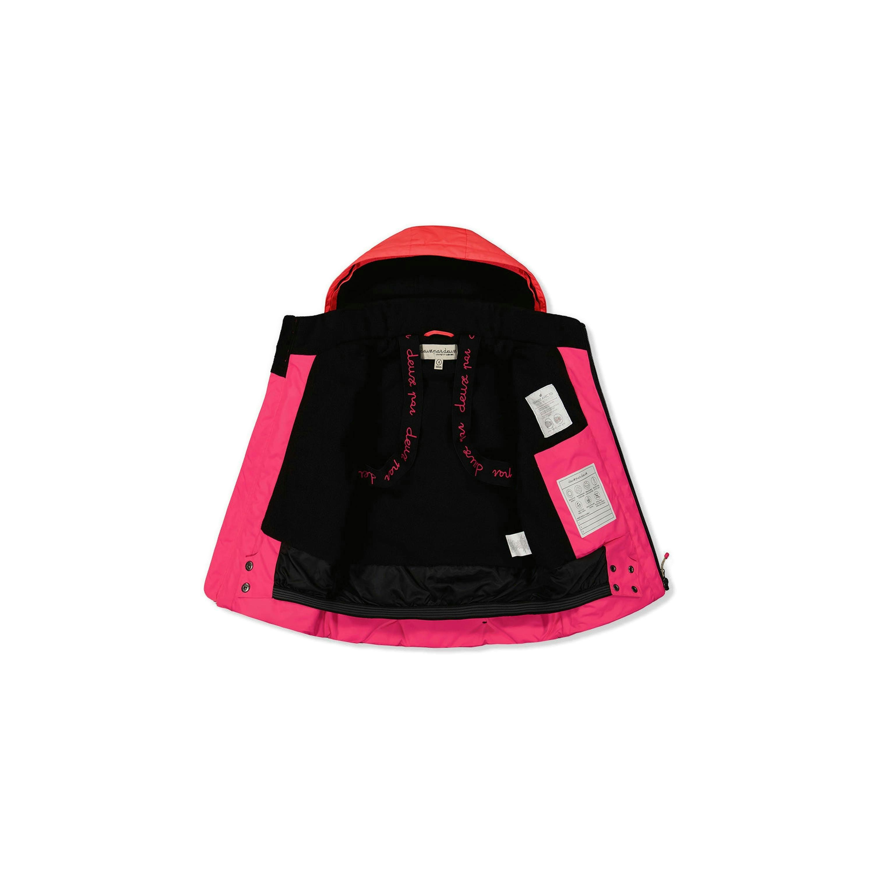 Two Piece Play Snowsuit Bright Pink , view 6 of 6