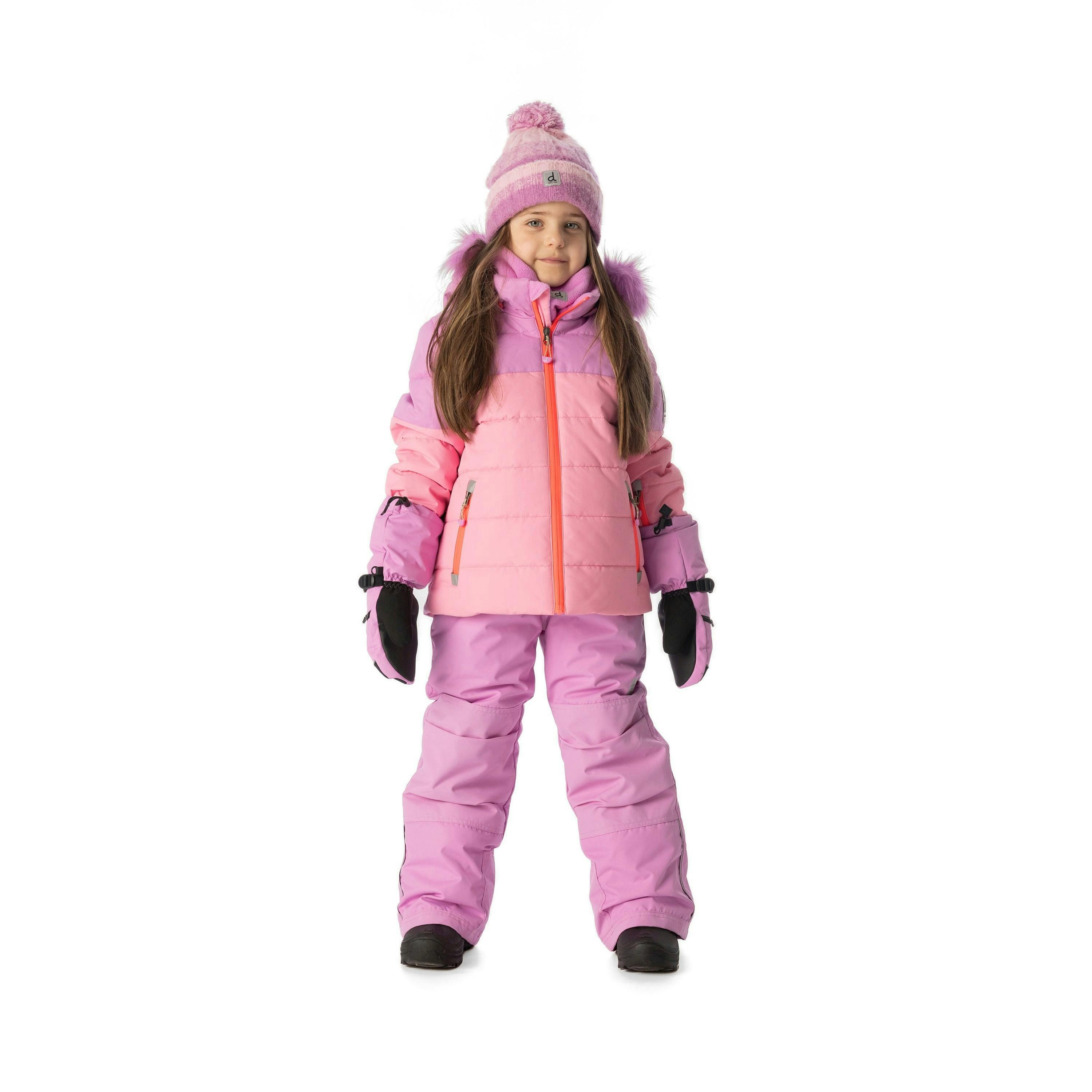 Two Piece Play Snowsuit Pinkish Violet , view 2 of 6