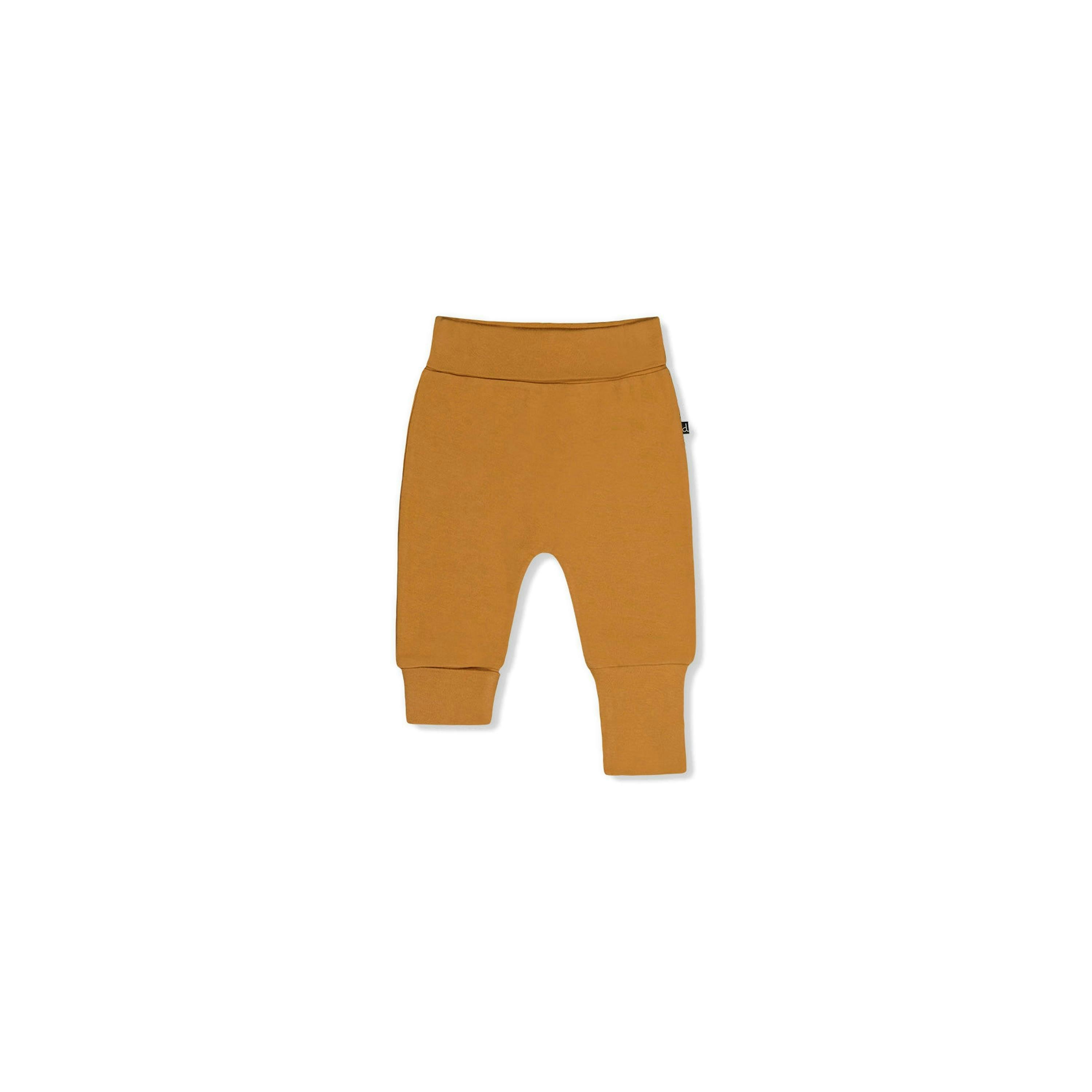 Two Pack Organic Cotton Evolutive Pants Brown Cinnamon , view 2 of 2