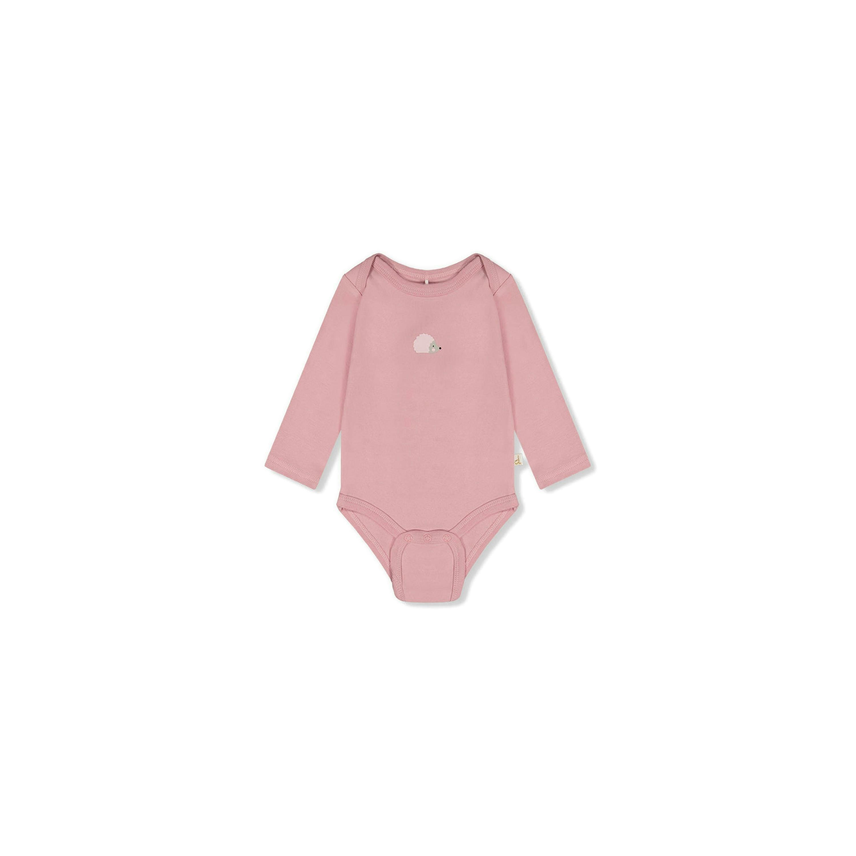 Organic Cotton Onesie Dusty Pink , view 2 of 3
