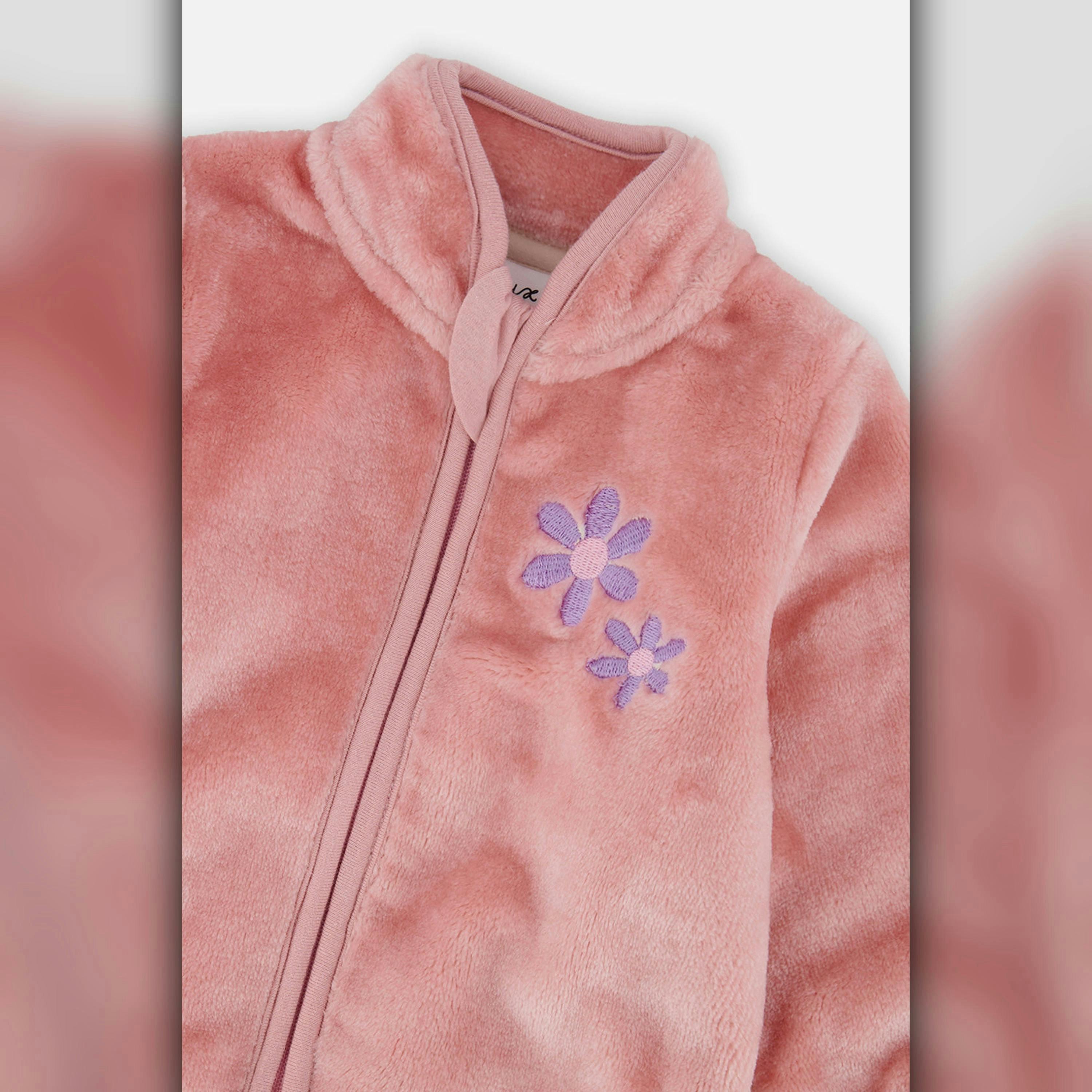 Plush Jacket Dusty Pink , view 3 of 4