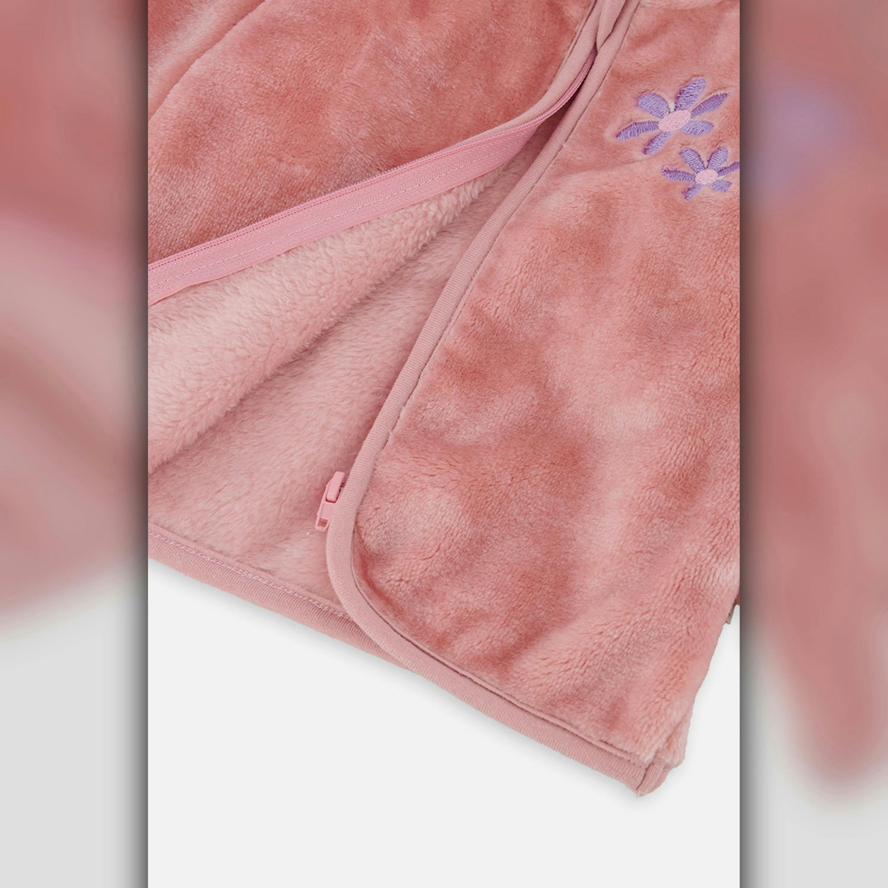 Plush Jacket Dusty Pink , view 4 of 4