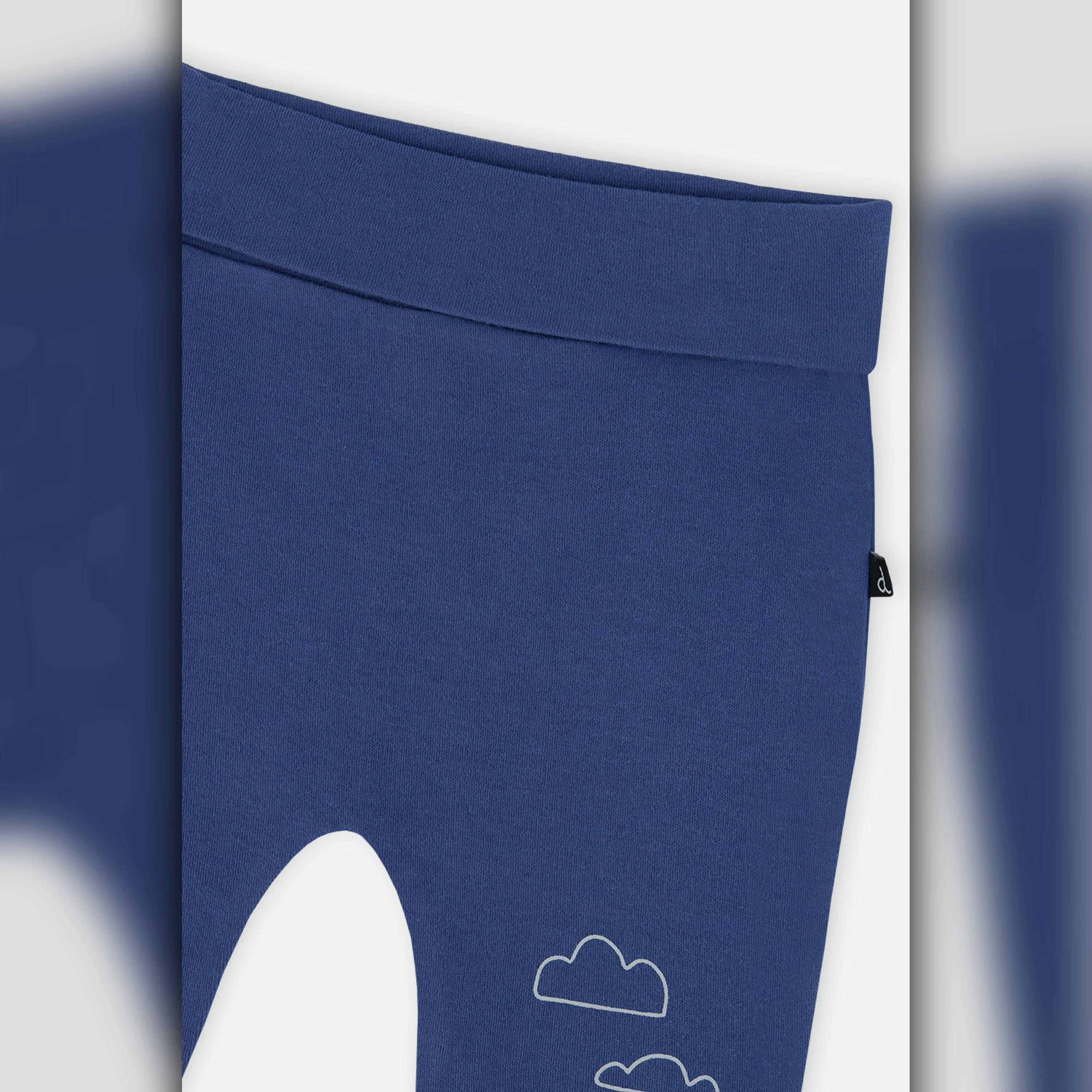 Organic Cotton Evolutive Pants Blue , view 3 of 3